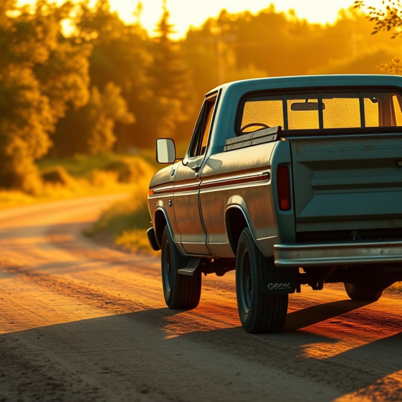 Country Dirt Road Drive - 10 Hours Sleep Sound