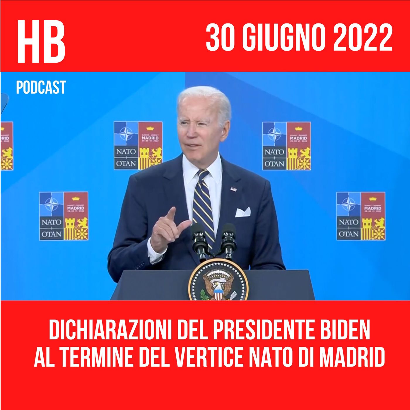 Le dichiarazioni del Presidente Biden al termine del vertice NATO di Madrid