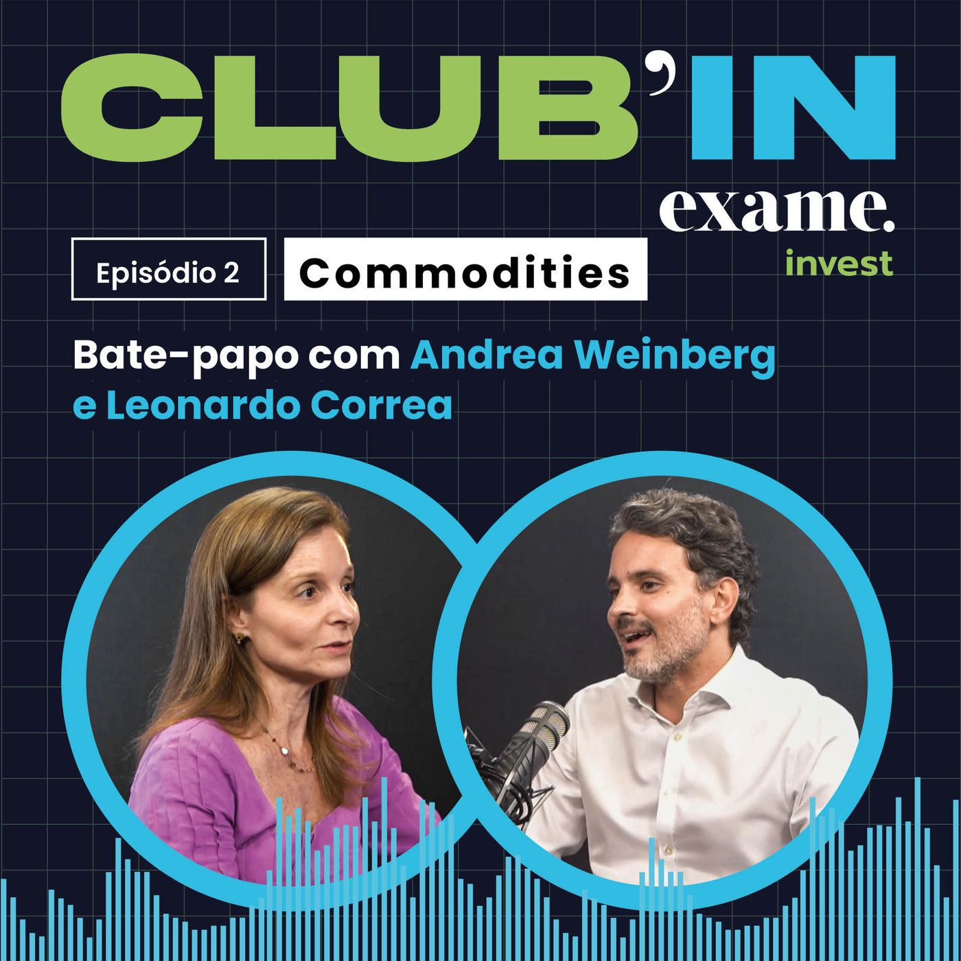 CLUB'IN Exame Invest EP#2 - Andrea Weinberg e Leonardo Correa episode artwork