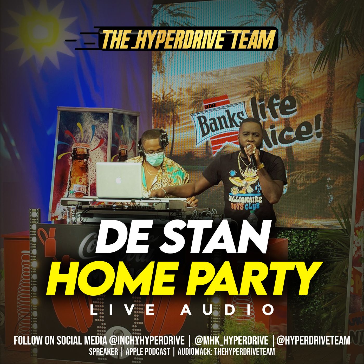 THE HYPERDRIVE TEAM Mixes & Live Audios