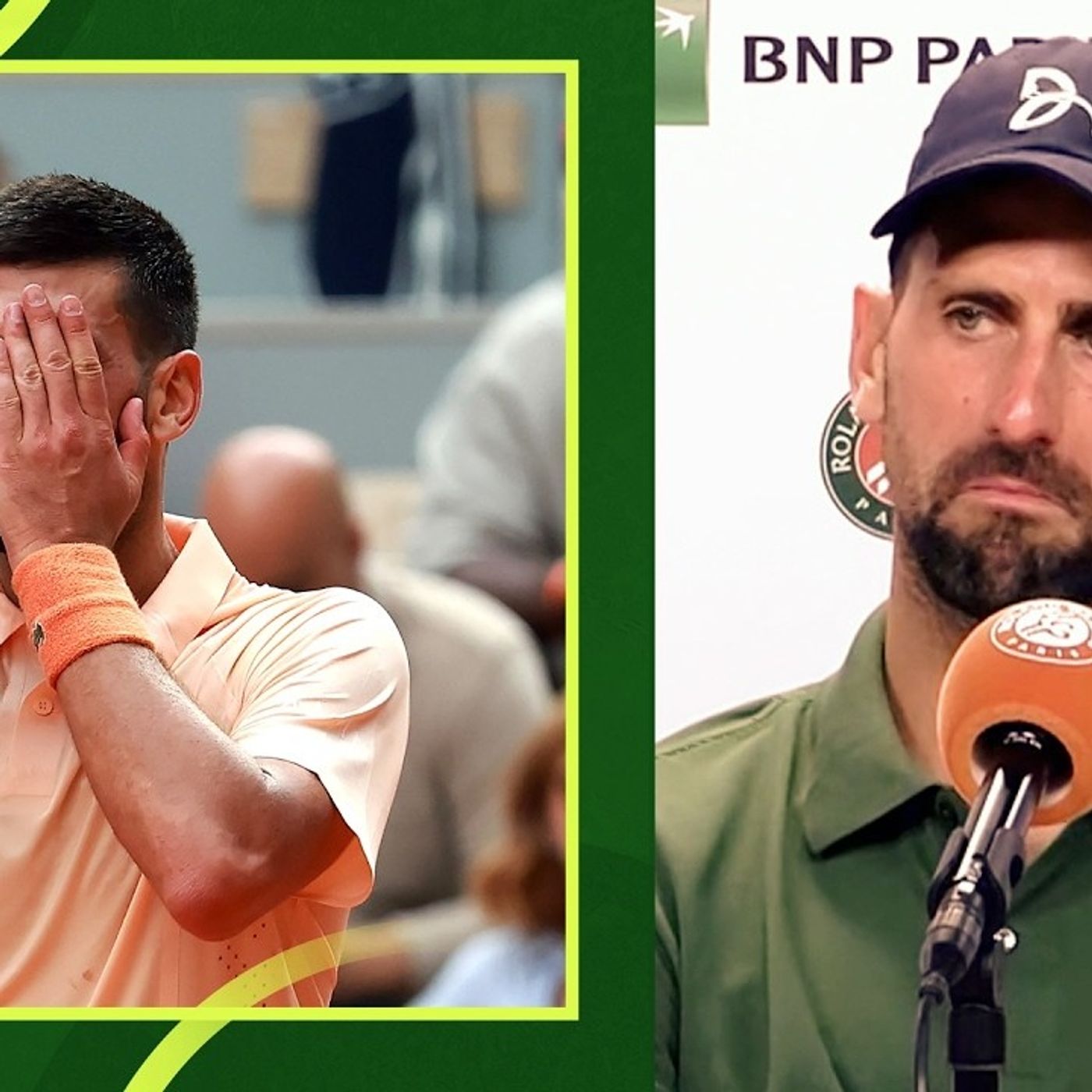Novak Djokovic Reacts To Shocking Loss vs. João Fonseca - Full Press Conference | Roland-Garros 2026 episode artwork