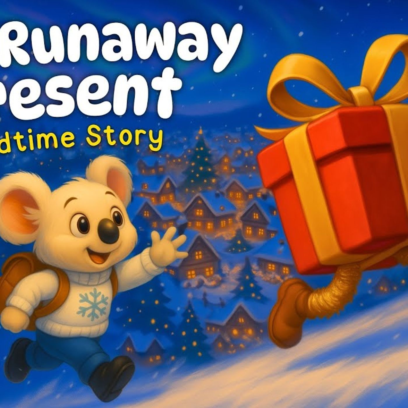 The Runaway Present_ 🎁 ❄️ Christmas Kids Bedtime Story💤(M4A_128K) episode artwork