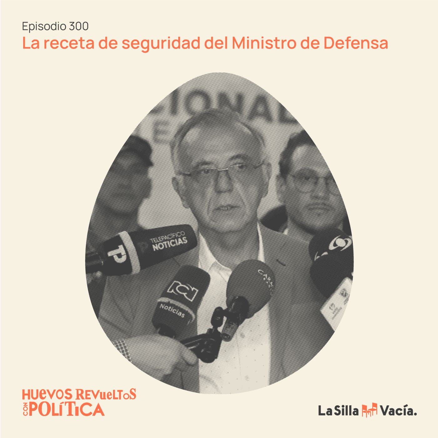 Huevos revueltos con la receta de seguridad del Ministro de Defensa