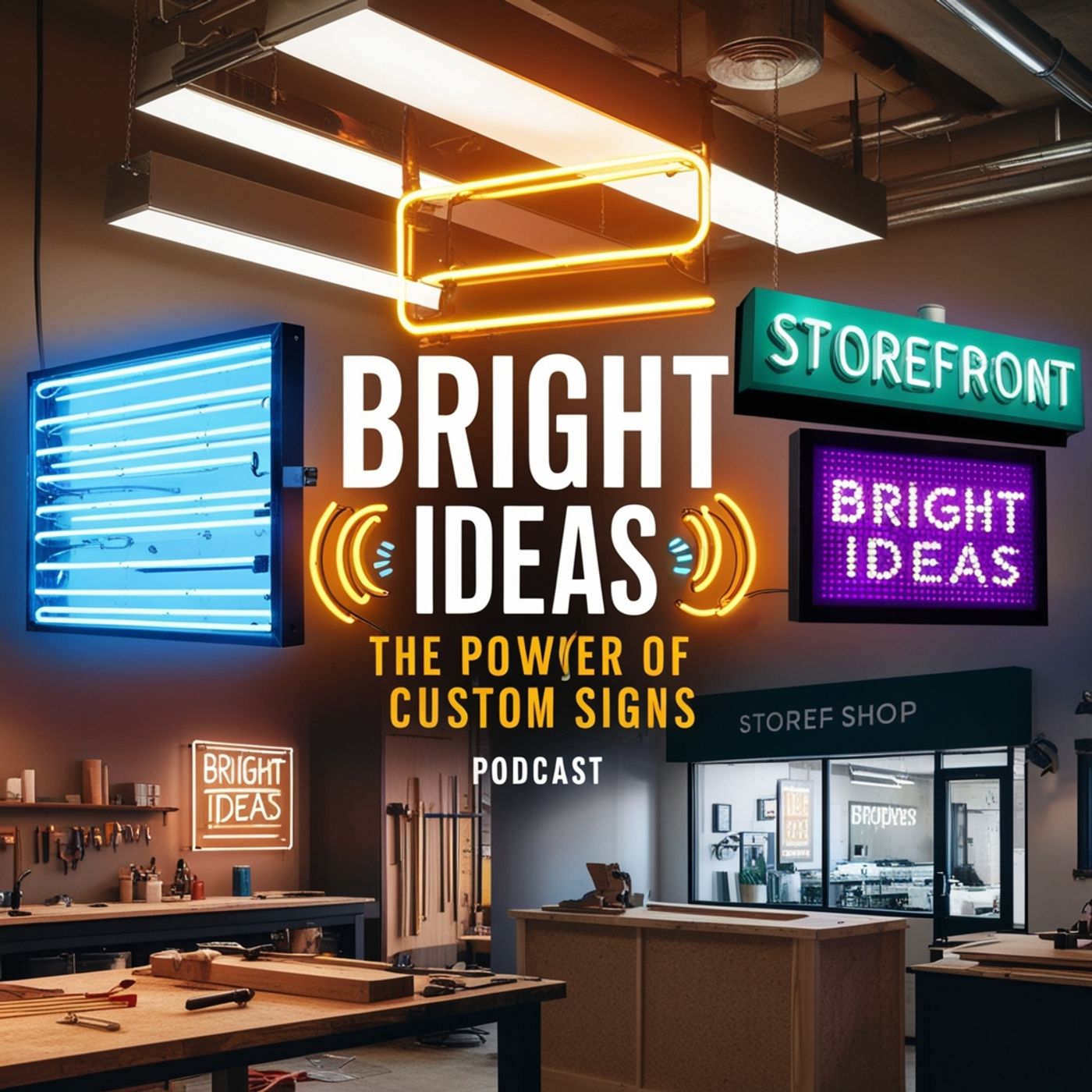 Bright Ideas: The Power of Custom Signs podcast artwork
