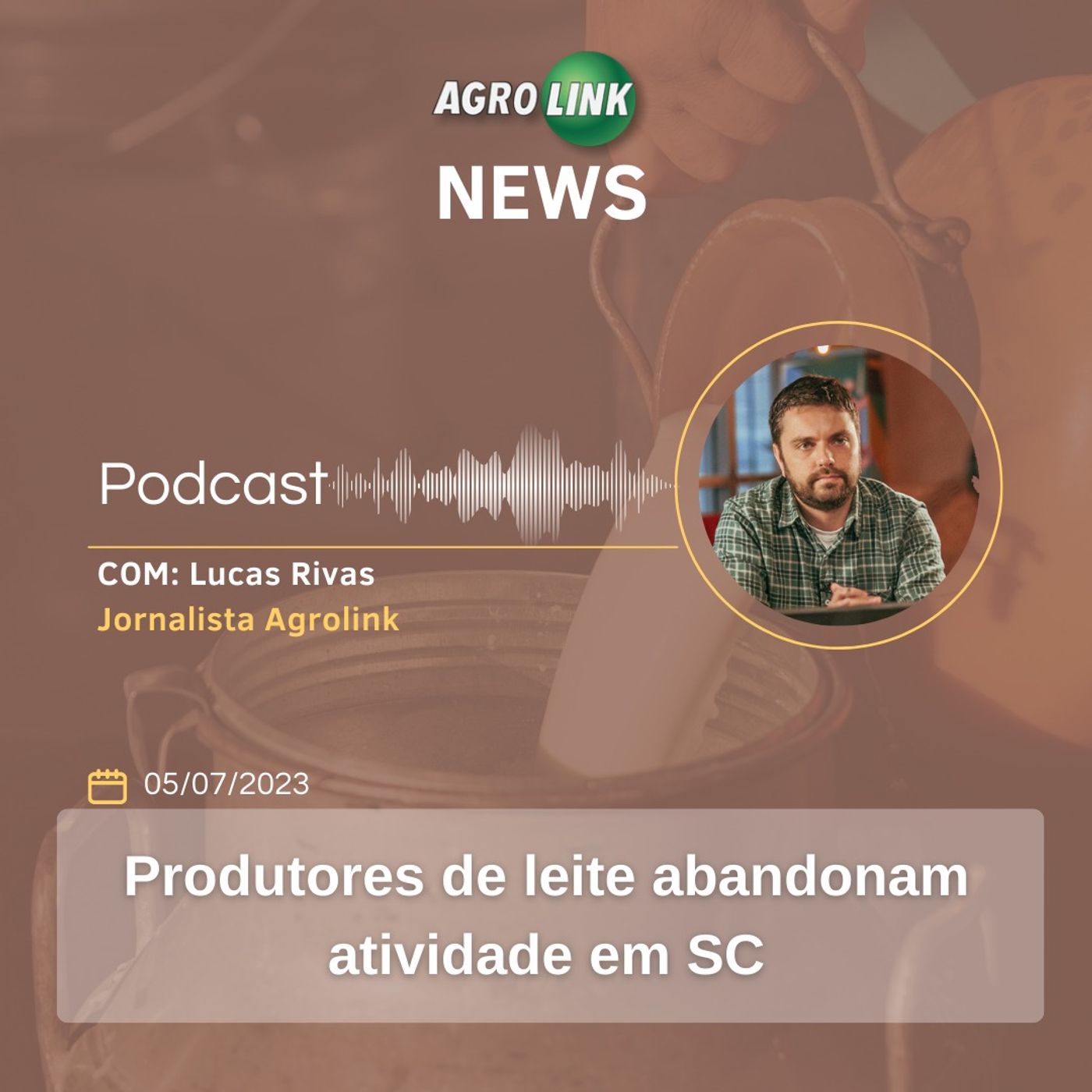 Importações excessivas geram crise inédita na cadeia do leite em SC episode artwork
