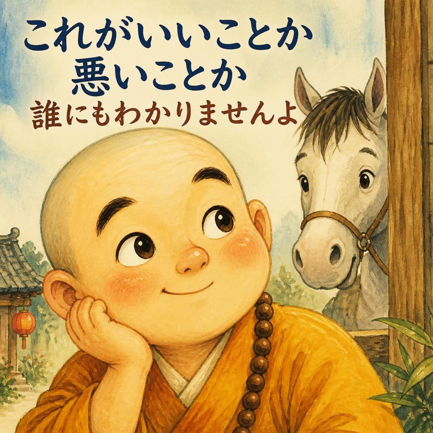 【アジアの寓話】いいこと？悪いこと？賢いお坊さんと運命の不思議 episode artwork