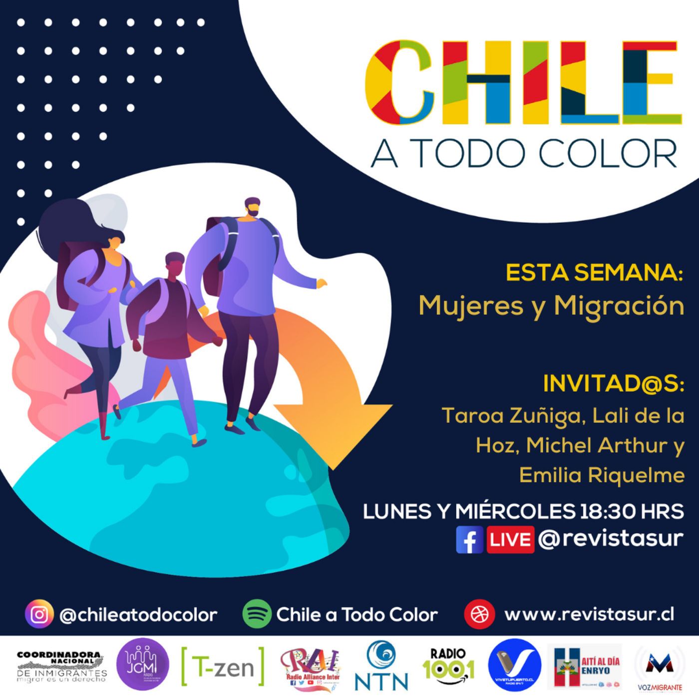 Chile a Todo Color "Mujeres y Migración" episode artwork