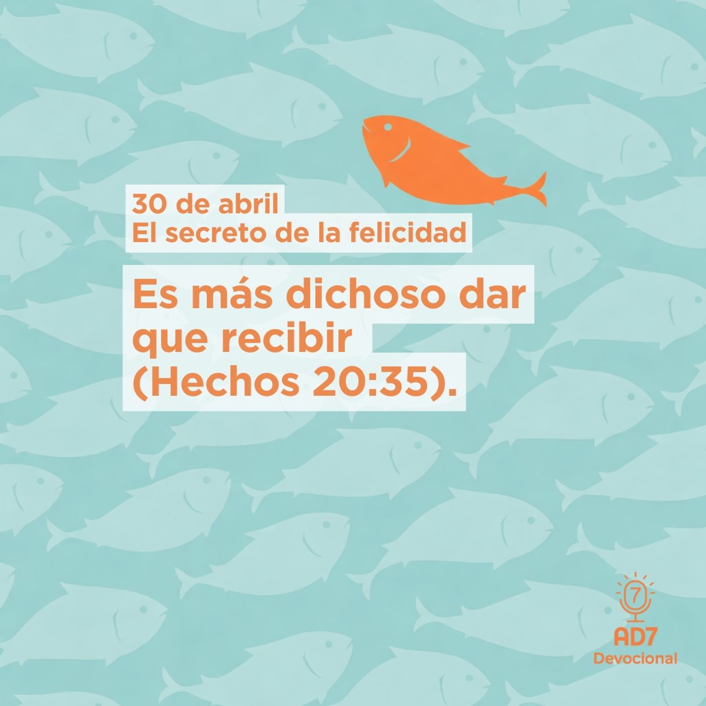 El secreto de la felicidad ~ Devocional de Jóvenes ~ 30 de abril 2026