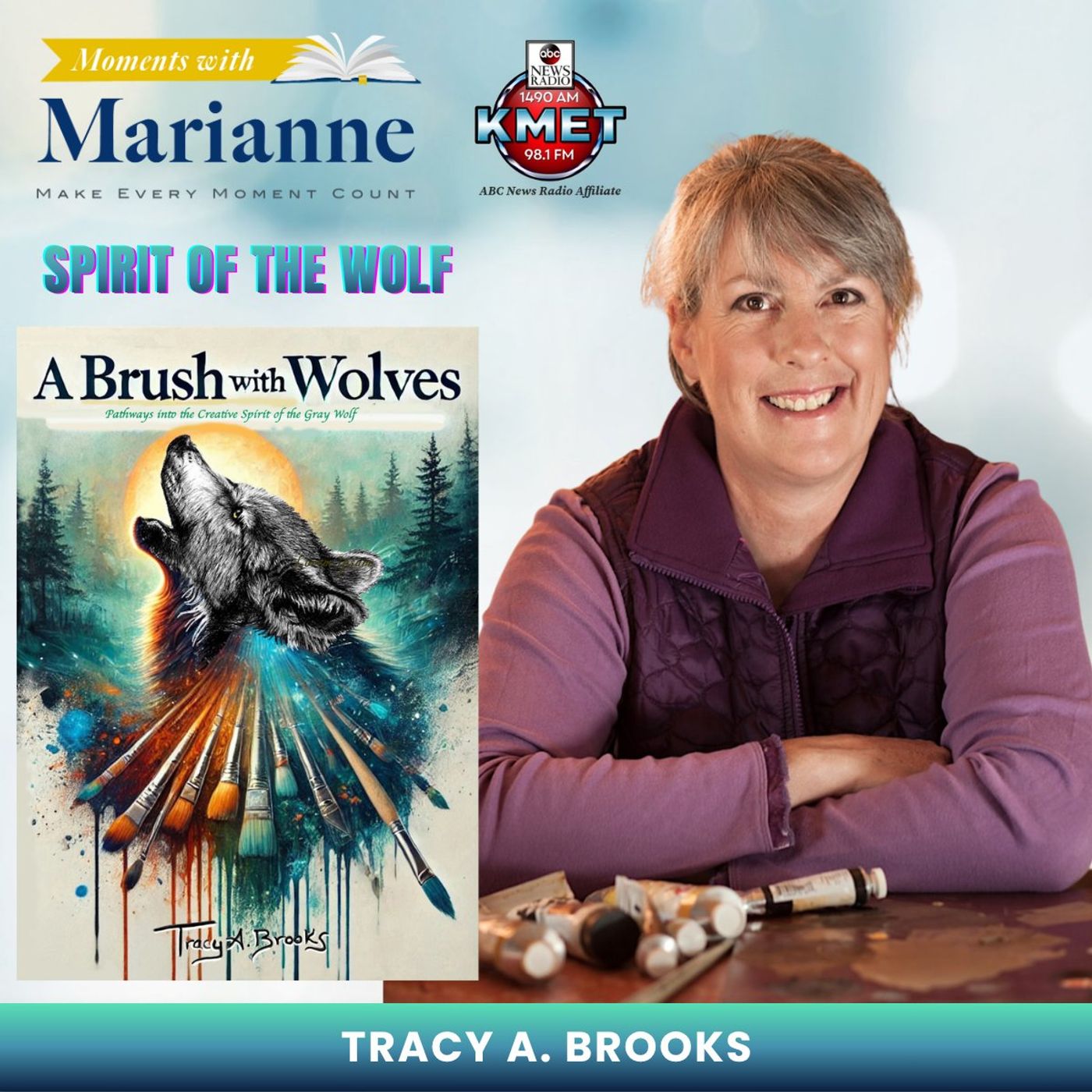 A Brush With Wolves with Tracy Ane Brooks episode artwork