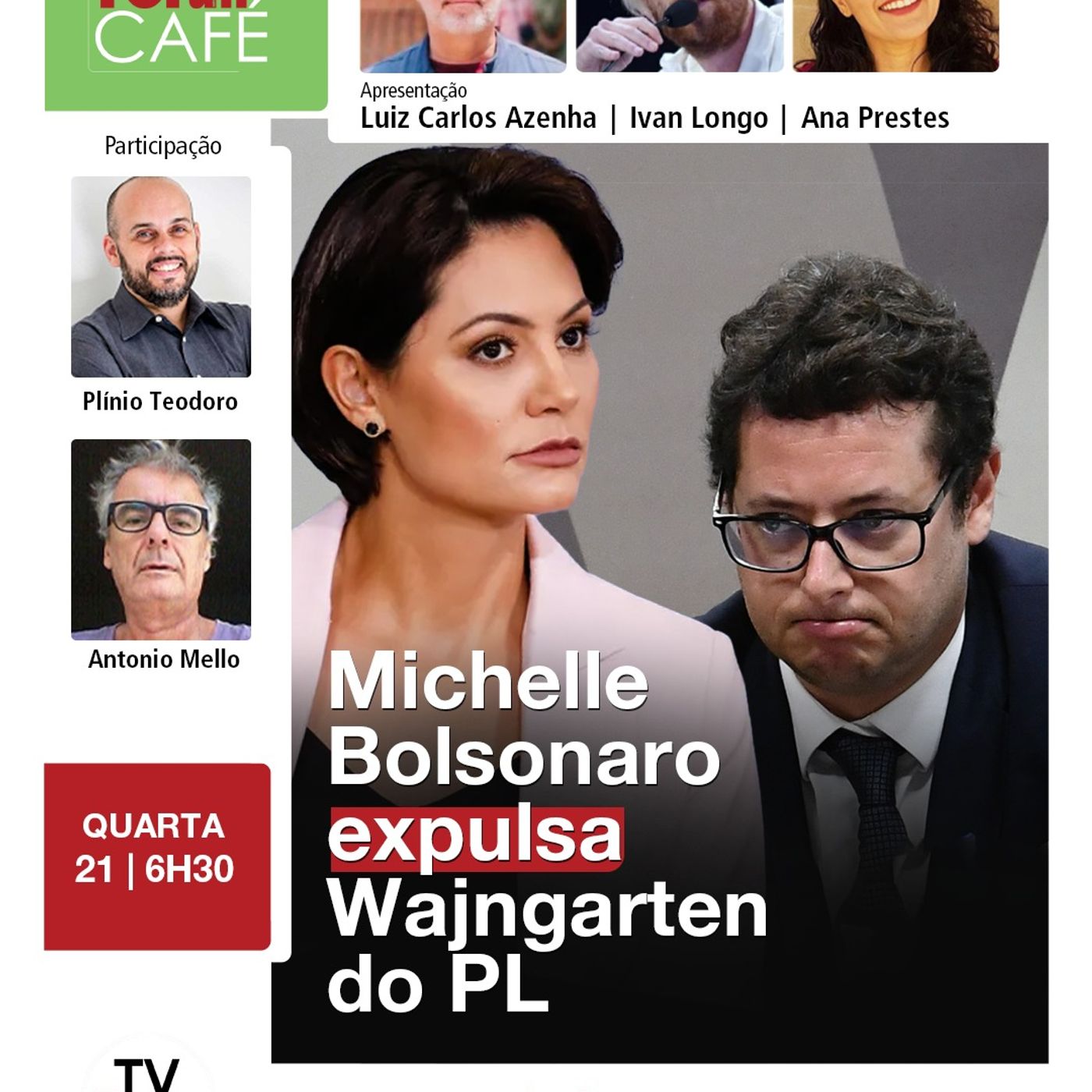Michelle se vinga de Wajngarten com expulsão do PL | Xandão detona pistoleiros de Bolsonaro