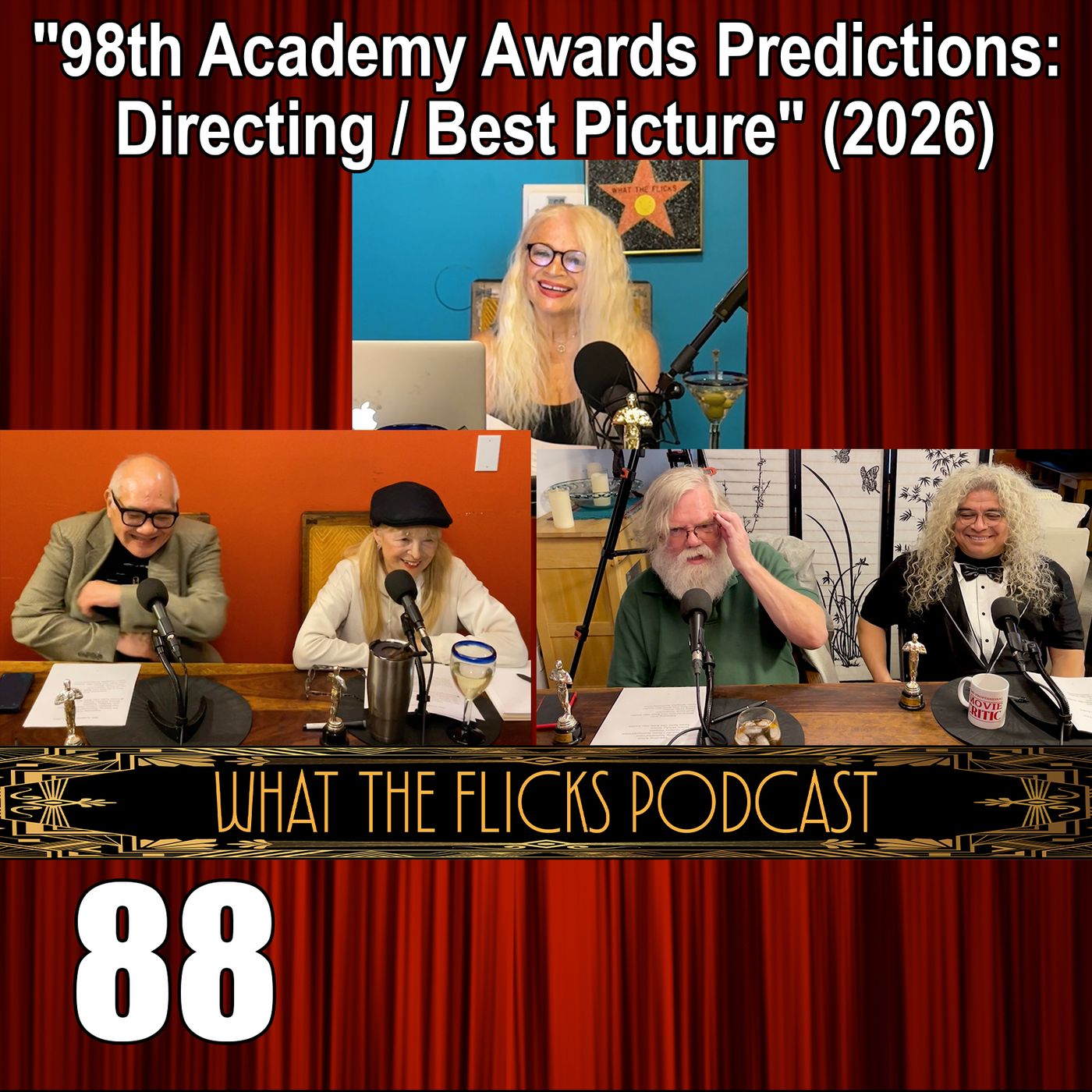 WTF 88 "98th Academy Awards Predictions: Directing / Best Picture" (2026) episode artwork