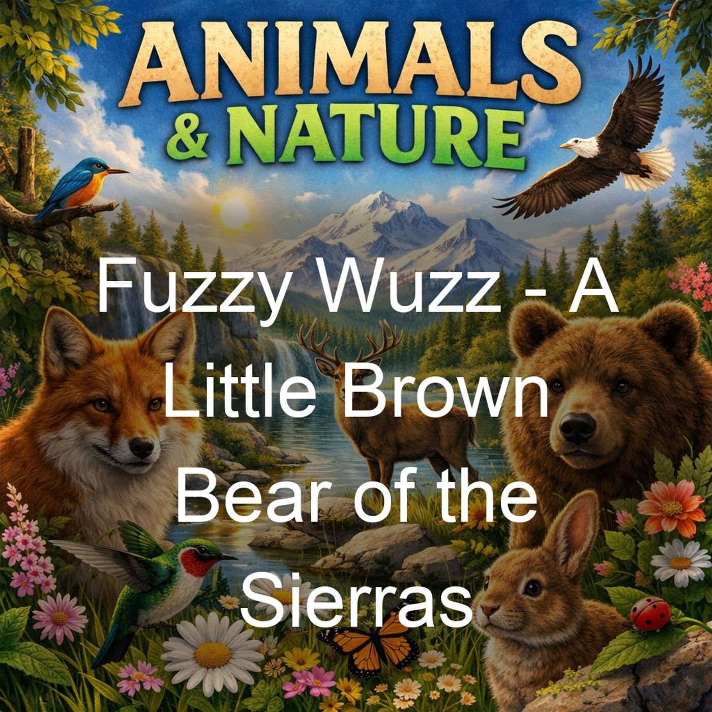 Fuzzy Wuzz - A Little Brown Bear of the Sierras