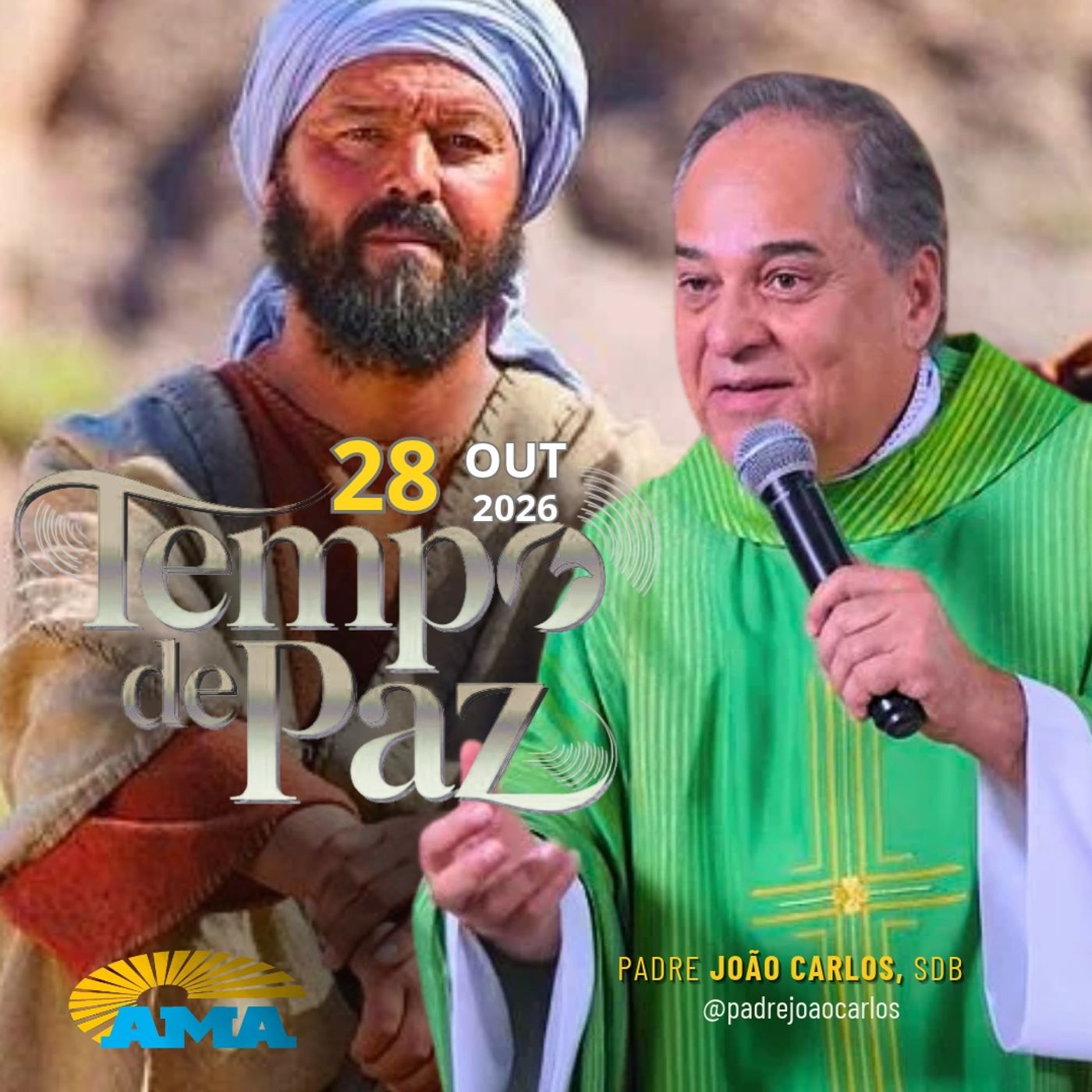 28/10/26 - Programa Padre João Carlos | Tempo de Paz