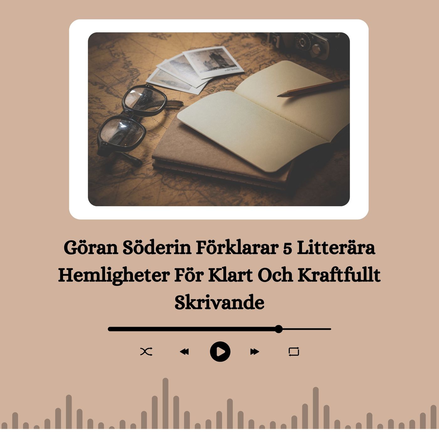 Göran Söderin Förklarar 5 Litterära Hemligheter För Klart Och Kraftfullt Skrivand