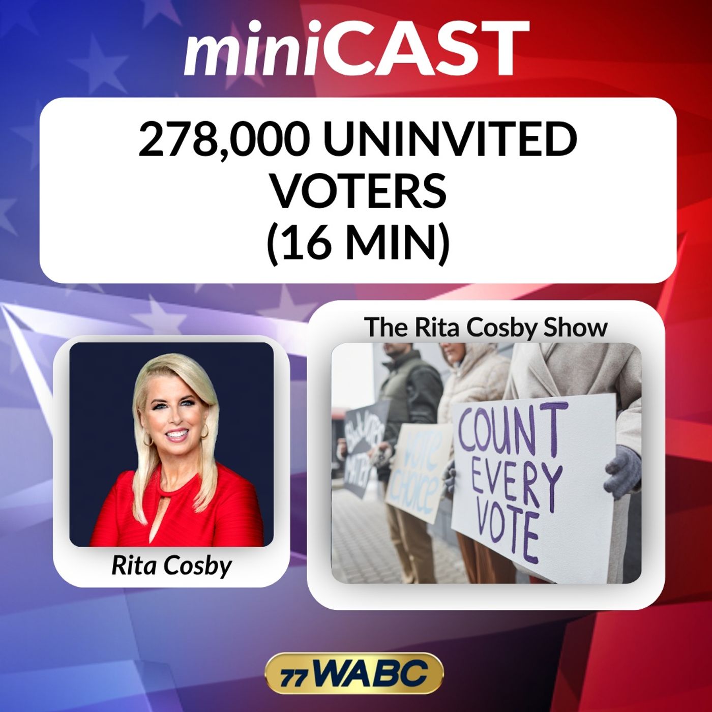 Rita Cosby: 278,000 Uninvited Voters (16 min)