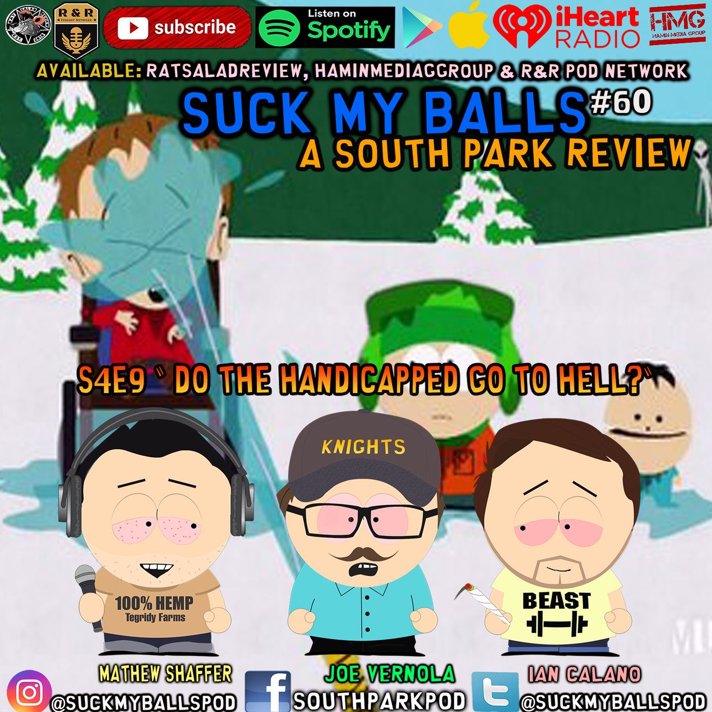 SMB #60 - S4E9 Do The Handicapped Go To Hell? -"Well where was I gonna go Detroit?"