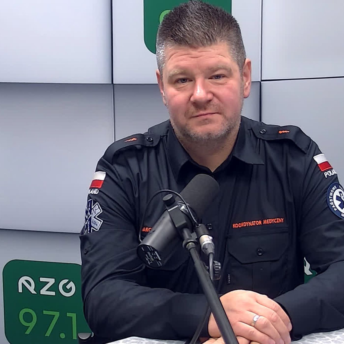 Marcin Gałecki, rzecznik prasowy Wojewódzkiej Stacji Pogotowia Ratunkowego w Zielonej Górze