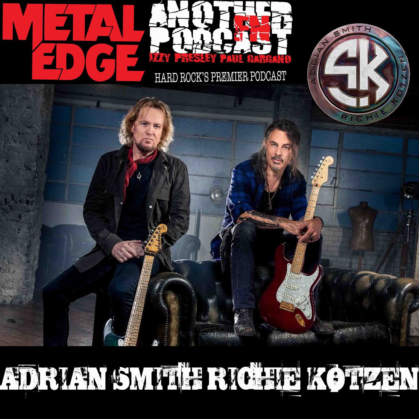 METAL EDGE MAGAZINE PRESENTS ADRIAN SMITH AND RICHIE KOTZEN