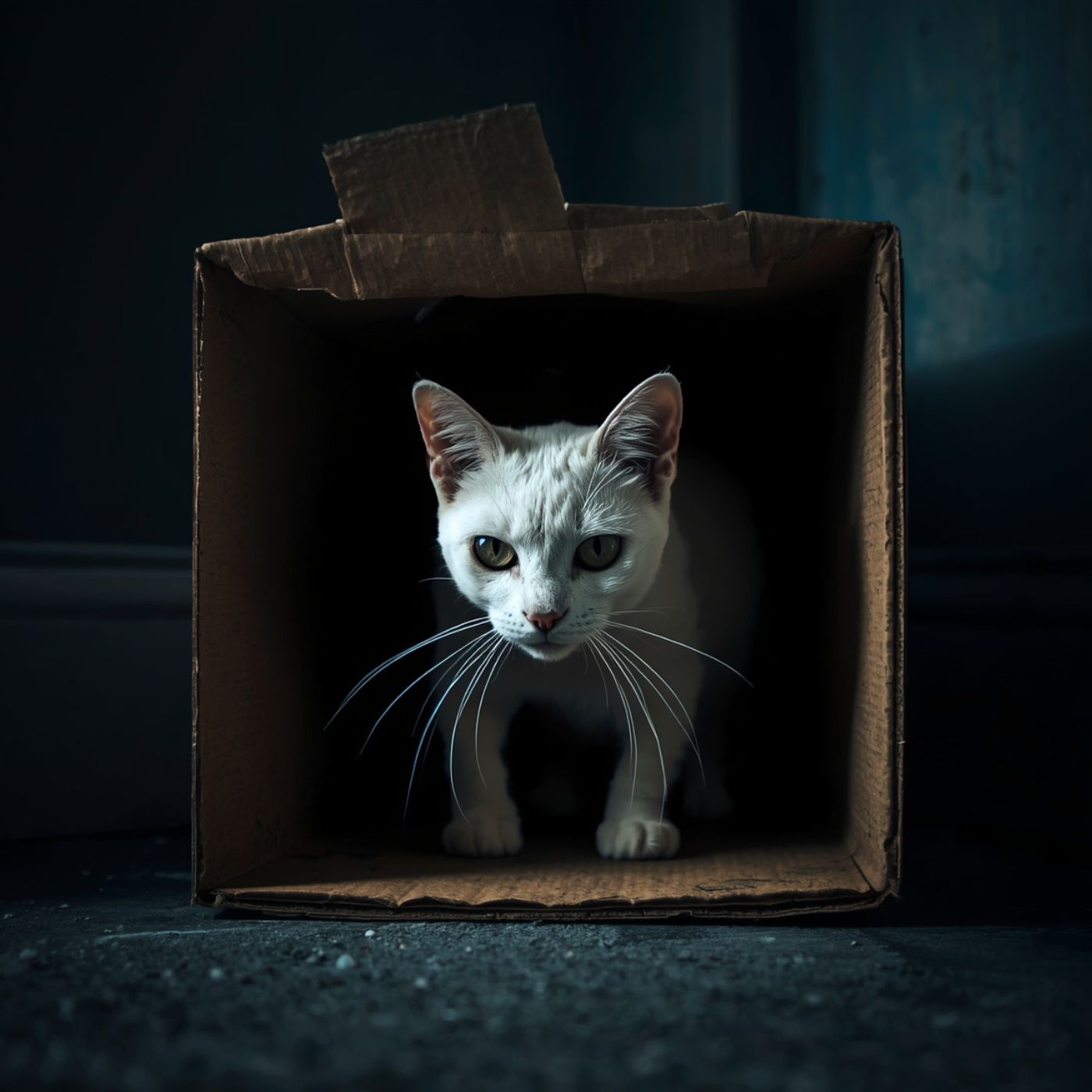 Lettera di accompagnamento a gatto bianco - Davide Rossi