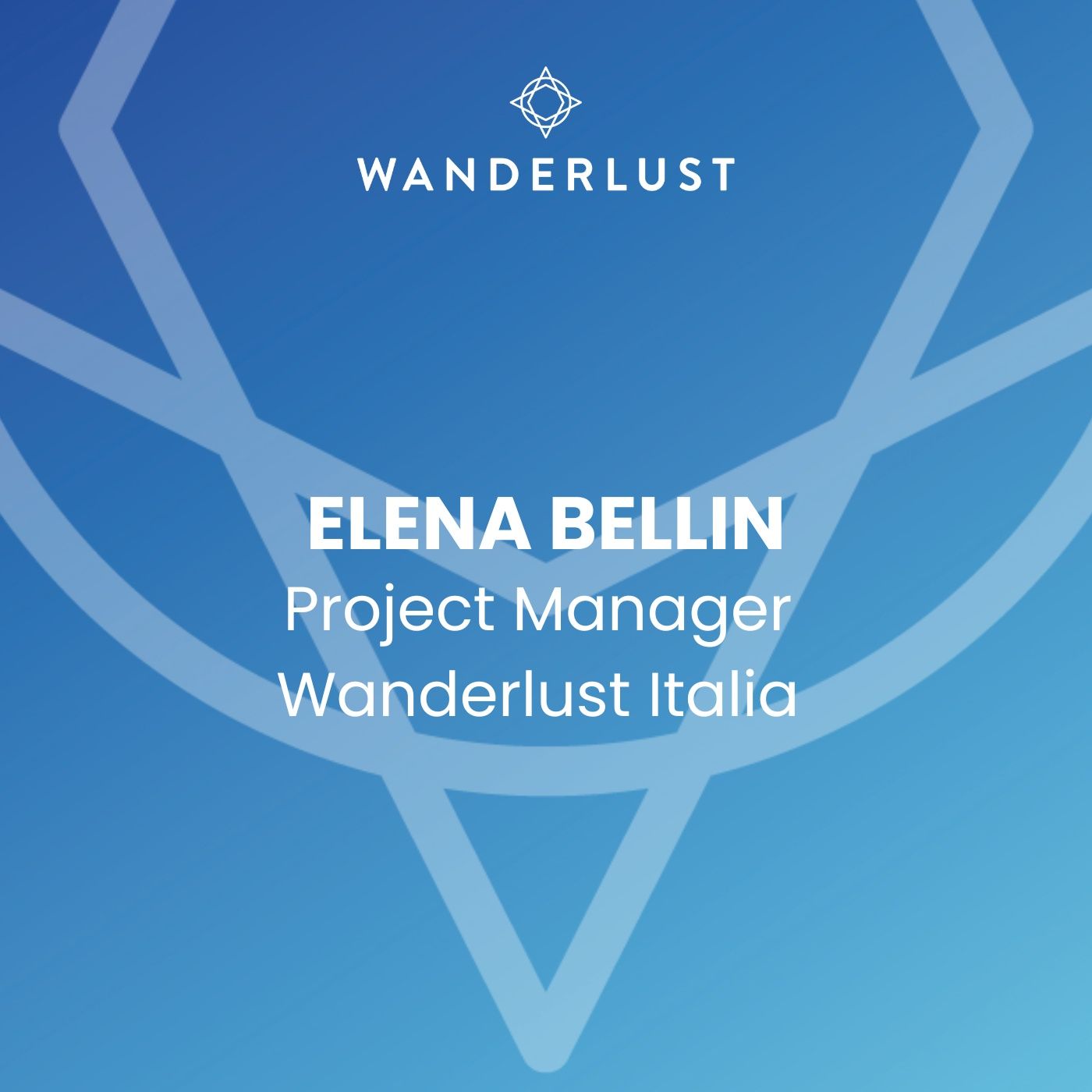 Elena Bellin, Project Manager Wanderlust Italia - Radio Wellness episode artwork