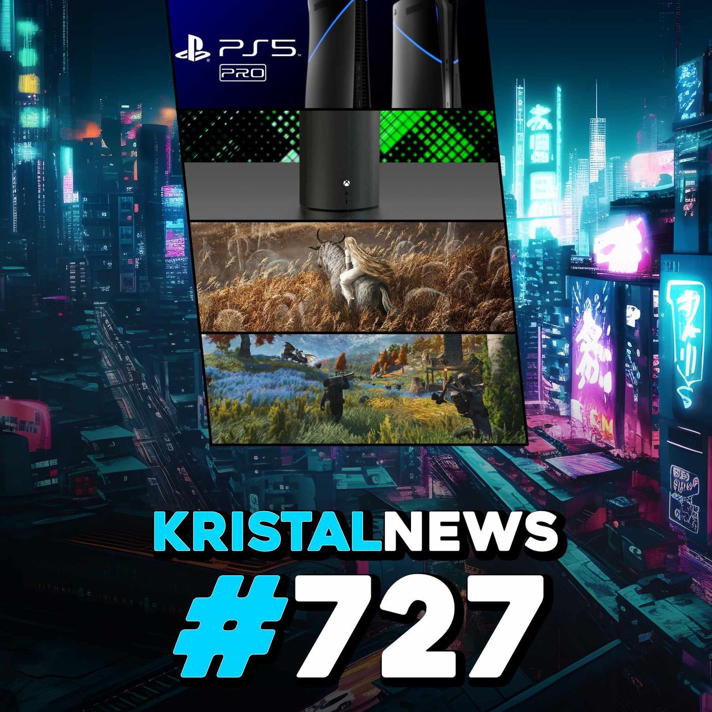 NIENTE XBOX MID GEN?! | ALTRI RUMOR su PS5 PRO | DLC di ELDEN RING forse la DATA? ▶ #KristalNews 727 episode artwork