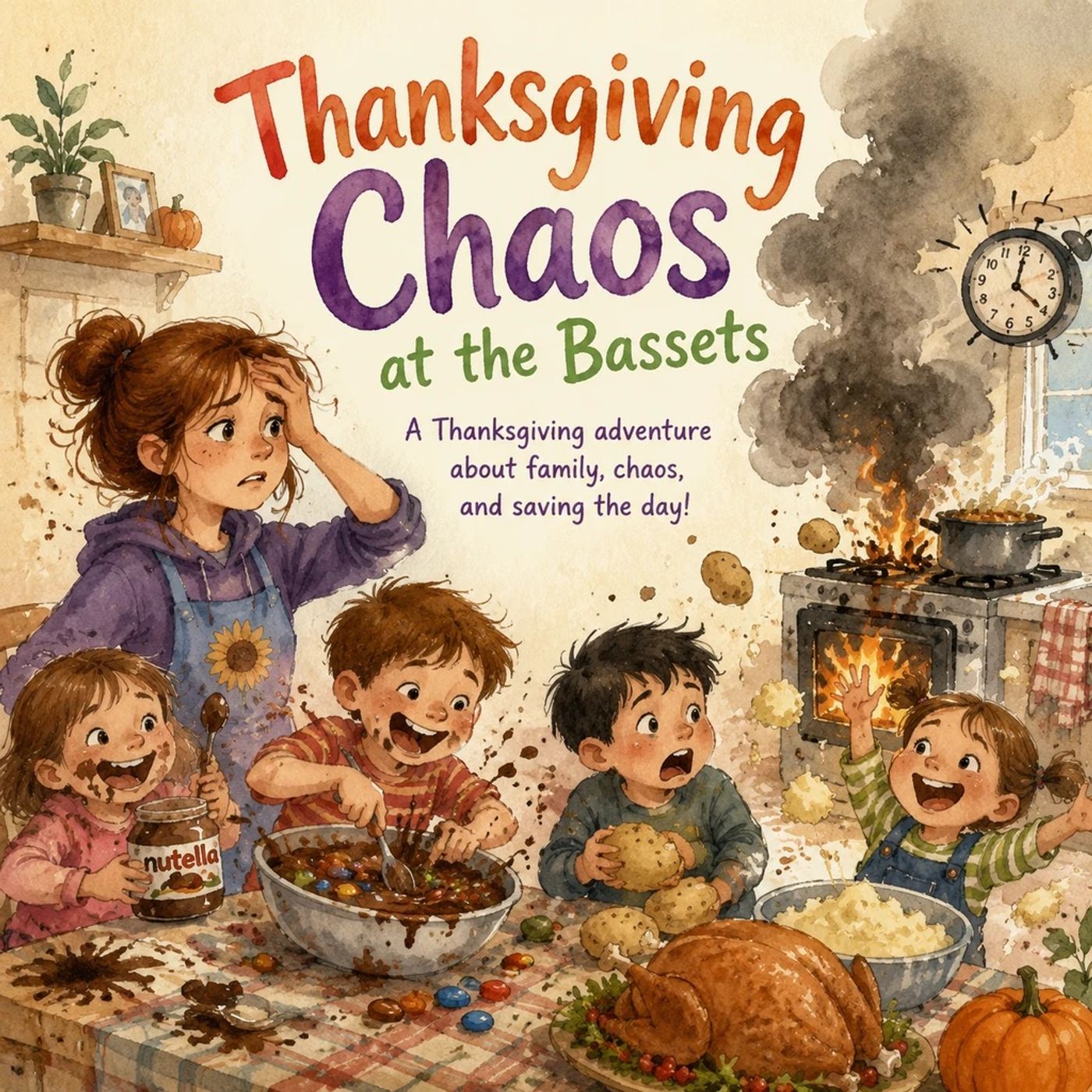【Aventura Infantil】A Pequena Tilly e o Grande Desastre na Cozinha
