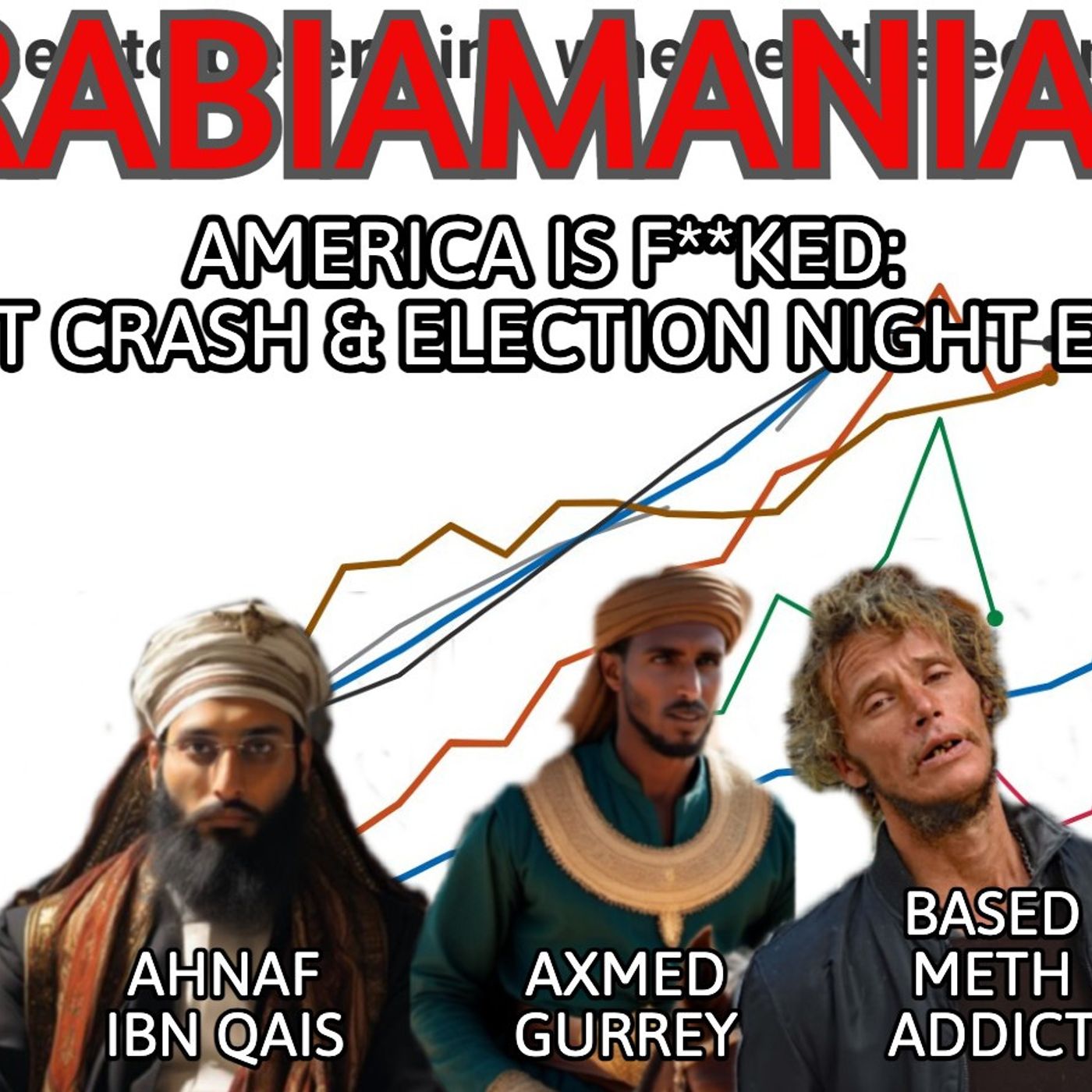 Eurabiamania 141: America is F**ked: Market Crash & Election Night Edition