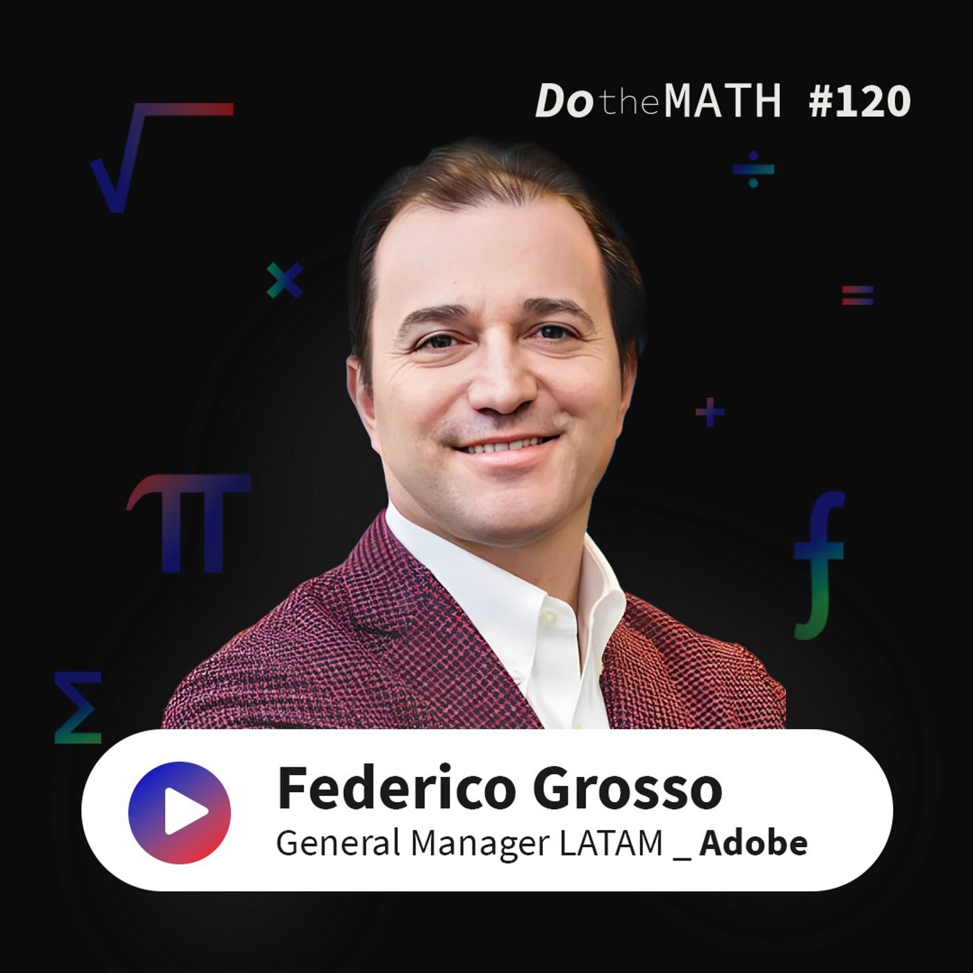 #120 Inteligência artificial não é só ganho de tempo, mas de qualidade | Federico Grosso (Adobe) episode artwork