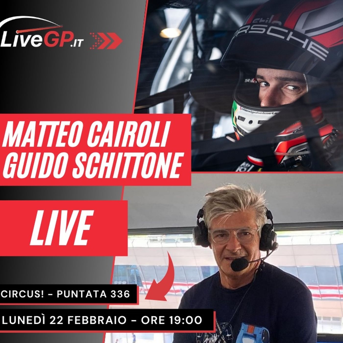 LIVE con Matteo Cairoli e Guido Schittone | Circus! - Puntata 336 episode artwork