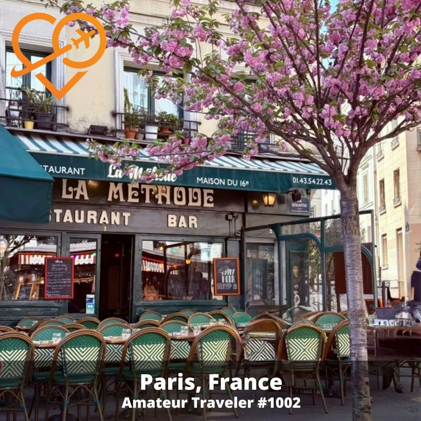 AT#1002 - Travel to Paris, France episode artwork