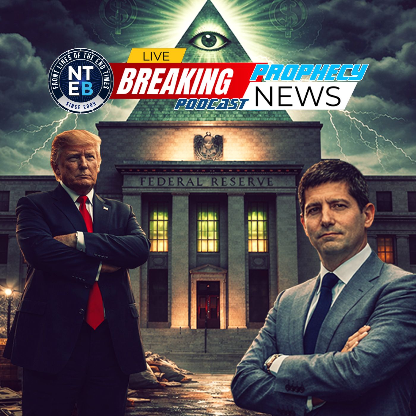 PROPHECY NEWS PODCAST: Trump Nominates Bilderberg Elite Kevin Warsh For Head Of The Federal Reserve episode artwork