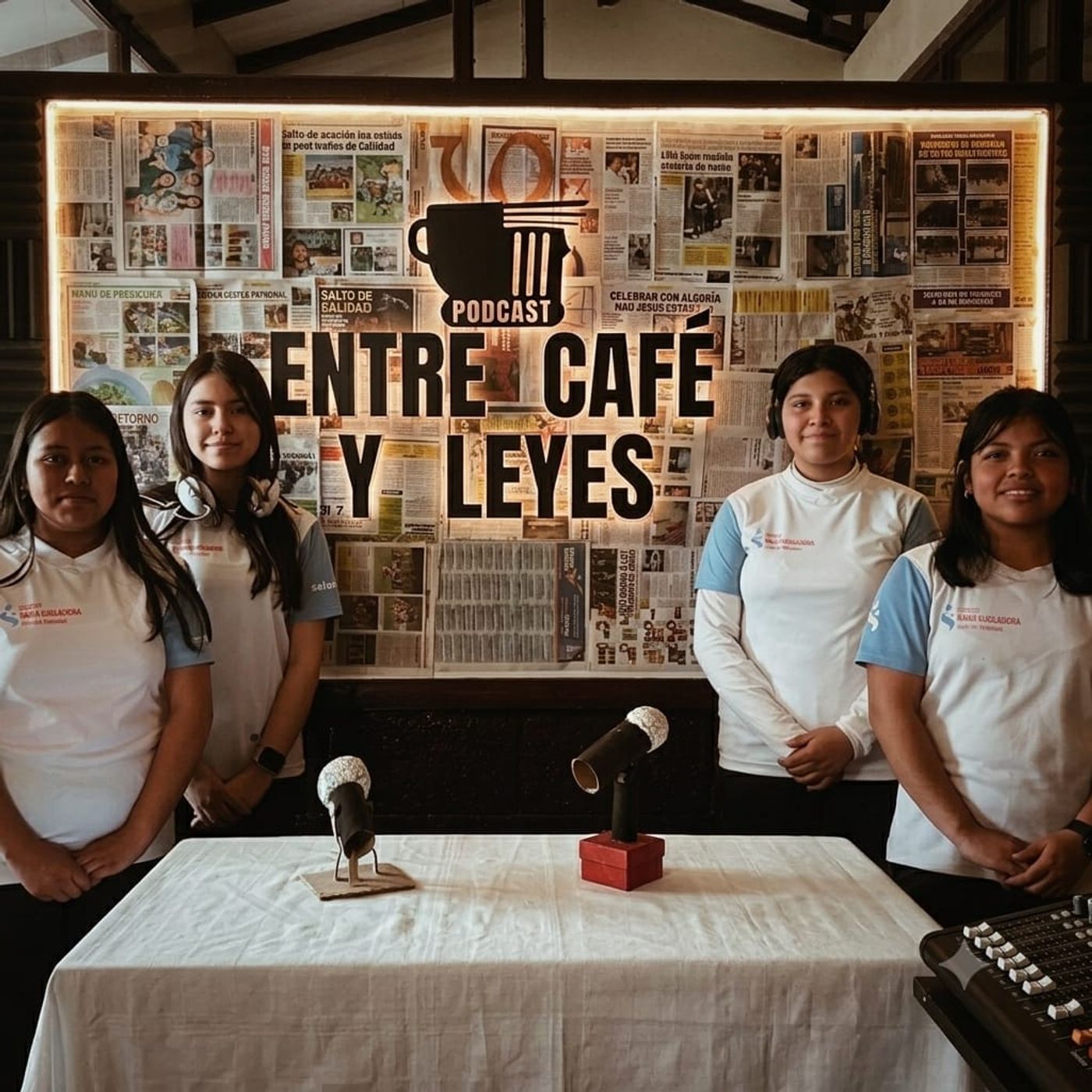 Portada de Entre Café y Leyes
