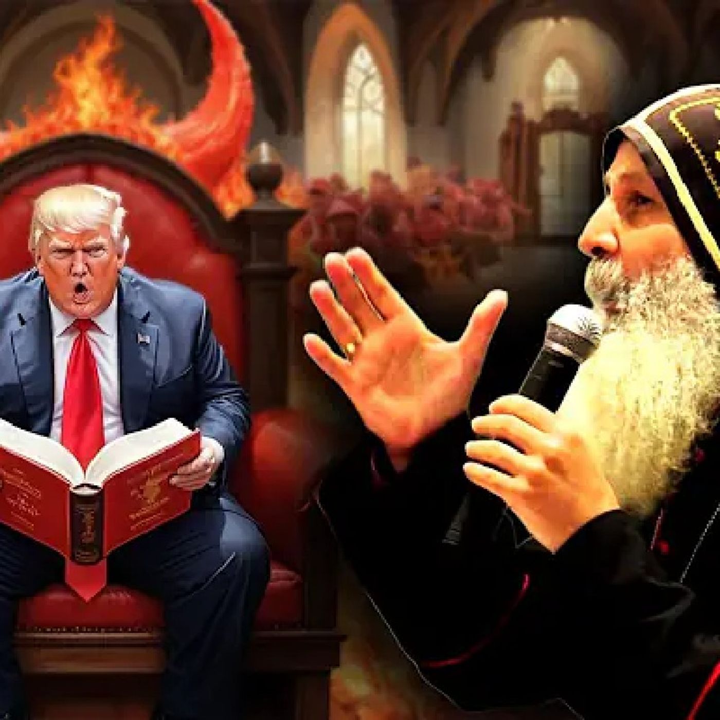 Bishop Mar Mari Emmanuel Be strong against the temptations of Satan.