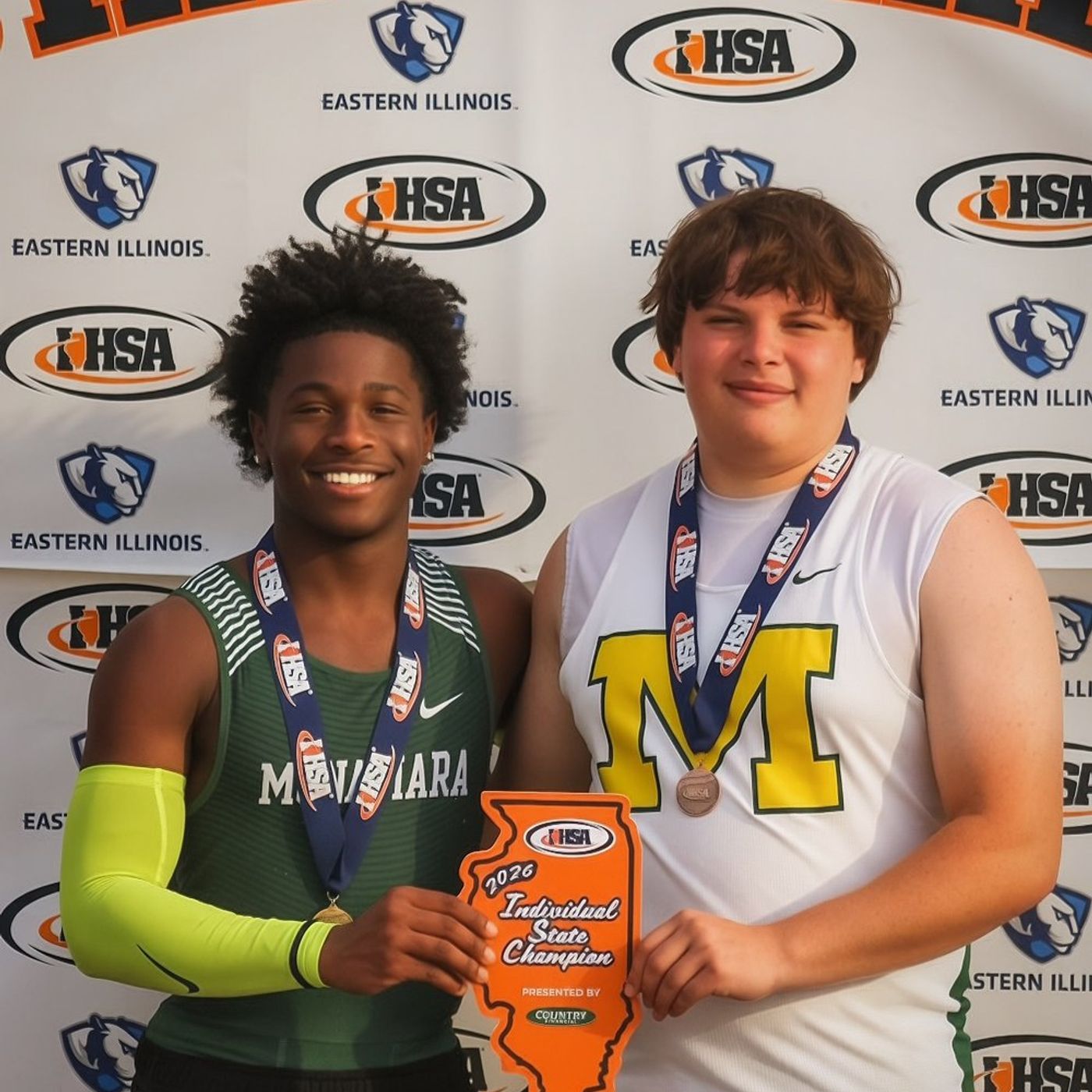 Bishop McNamara’s Malachi Lee wins 1A long jump title episode artwork
