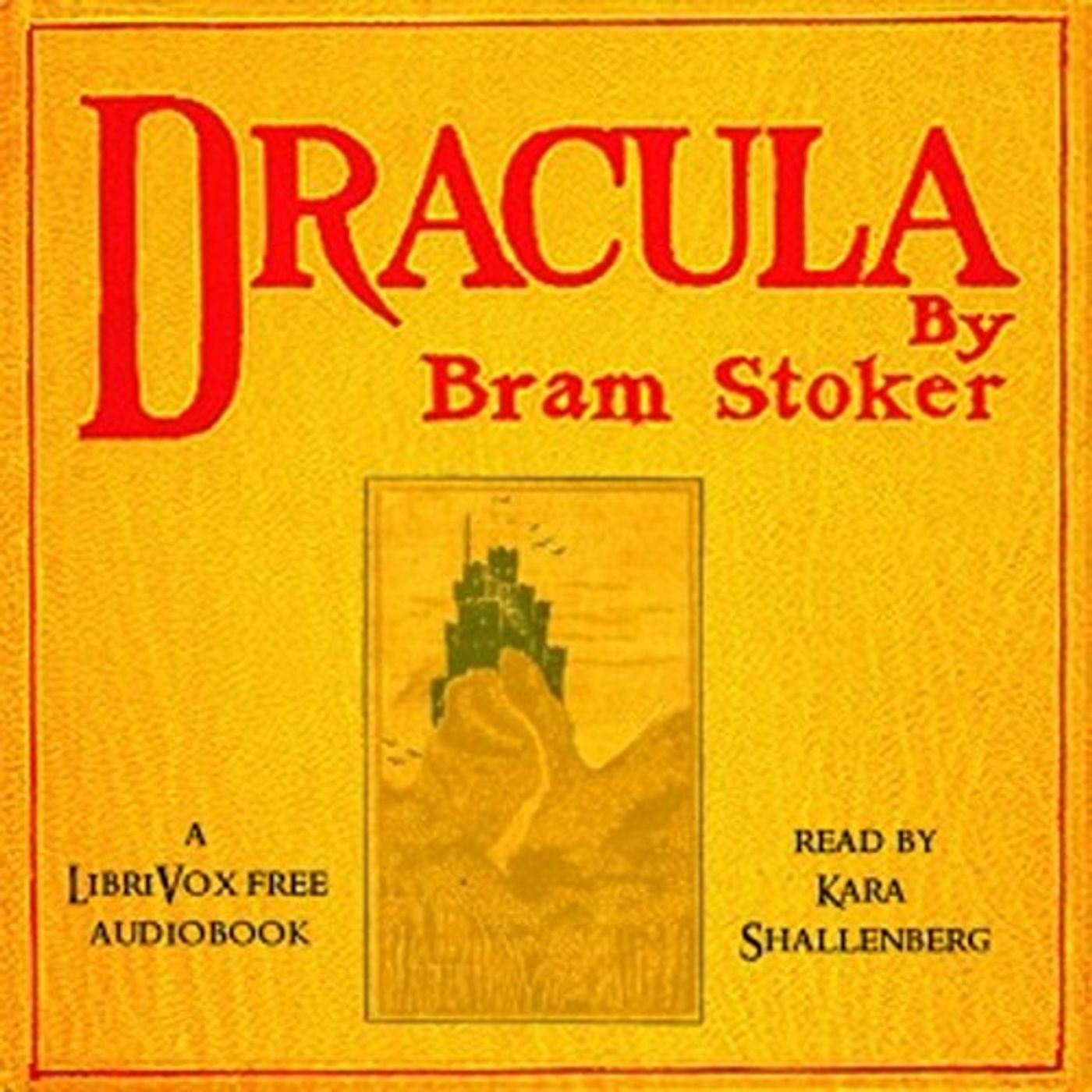 Dracula by Bram Stoker. cover art