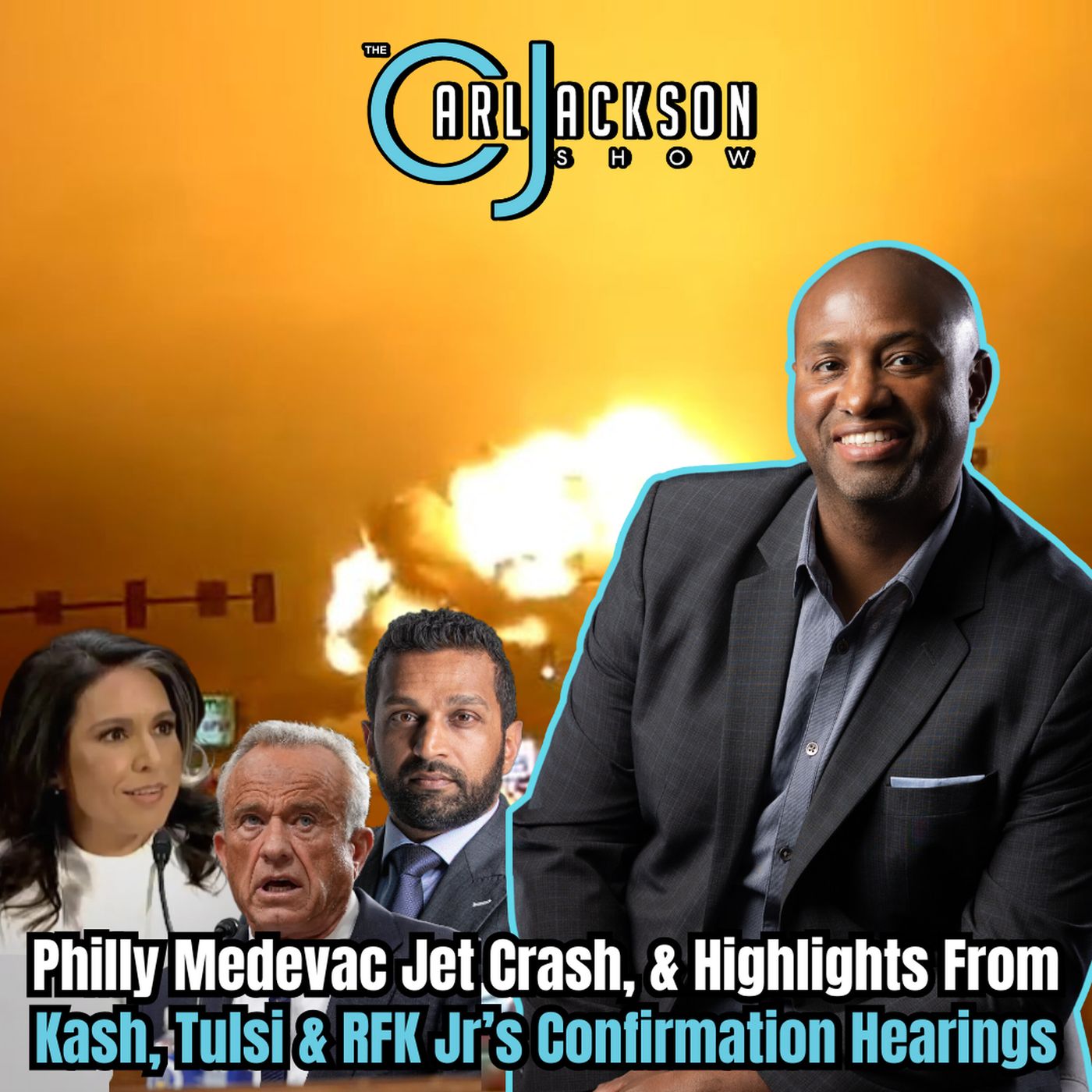 Philly Medevac Jet Crash, & Highlights From Kash, Tulsi & RFK Jr’s Confirmation Hearings