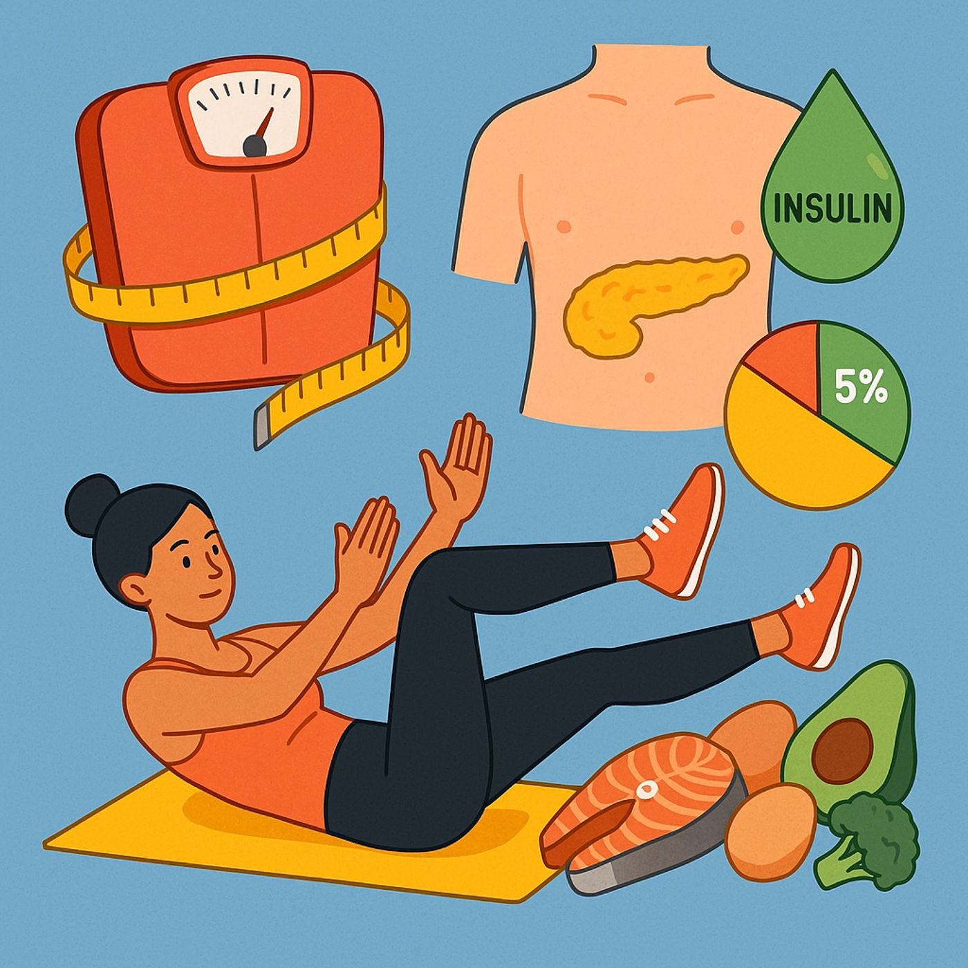 Unlock Your Biological Pantry: Ditch the Calorie Math and Master the Hormone That Controls Fat Storage (Plus, The Dead Bug Exercise for a Fl