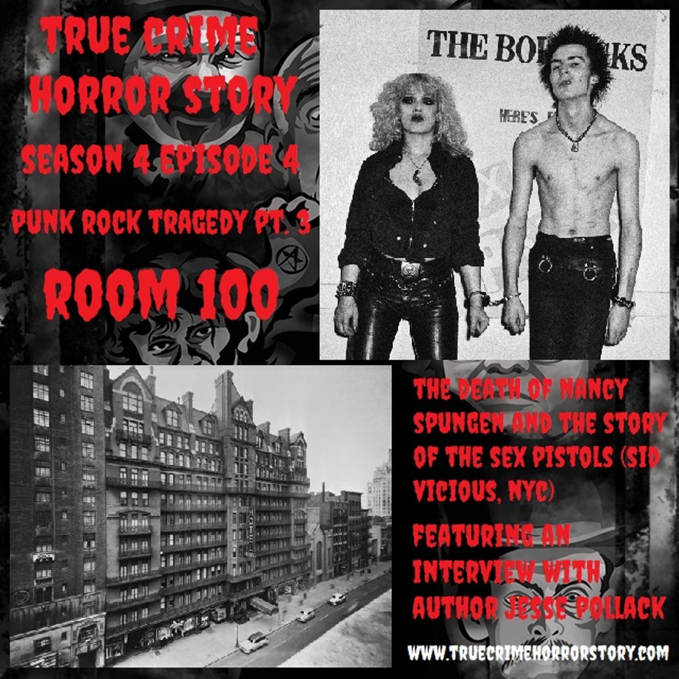 S4E4: Punk Rock Tragedy Pt. 3 (Room 100) – True Crime Horror Story Podcast  – Podcast – Podtail