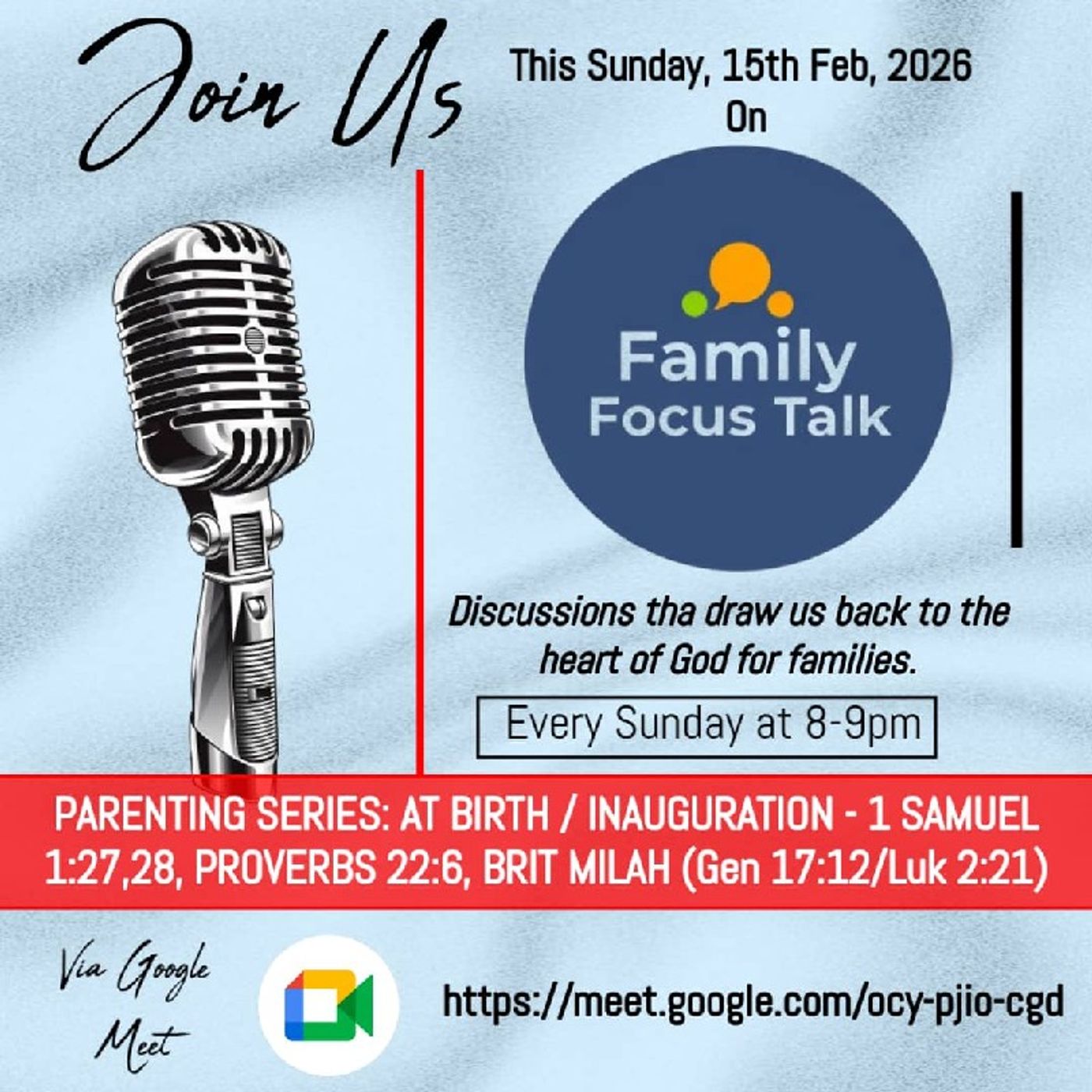 Parenting Series; At Birth (15-02-26) on Family Focus Talk episode artwork
