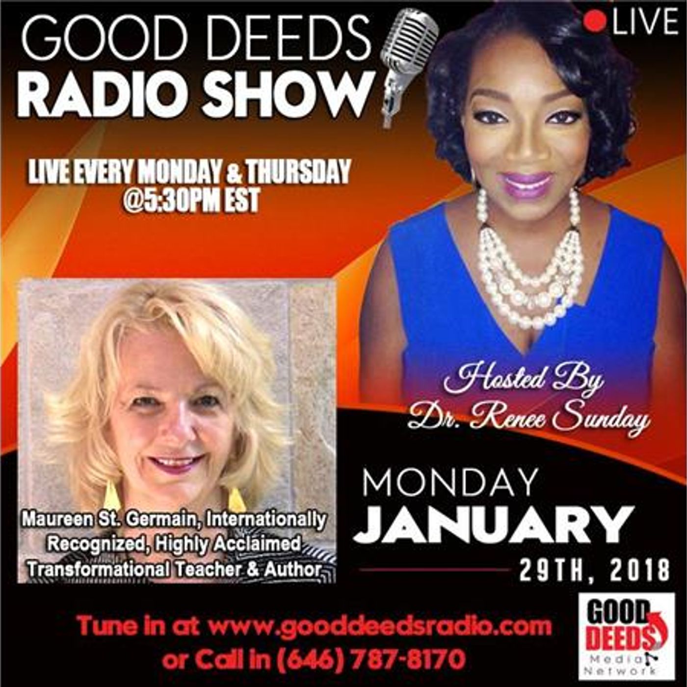 Maureen St. Germain Highly Acclaimed Transformational Teacher & Author on GD episode artwork