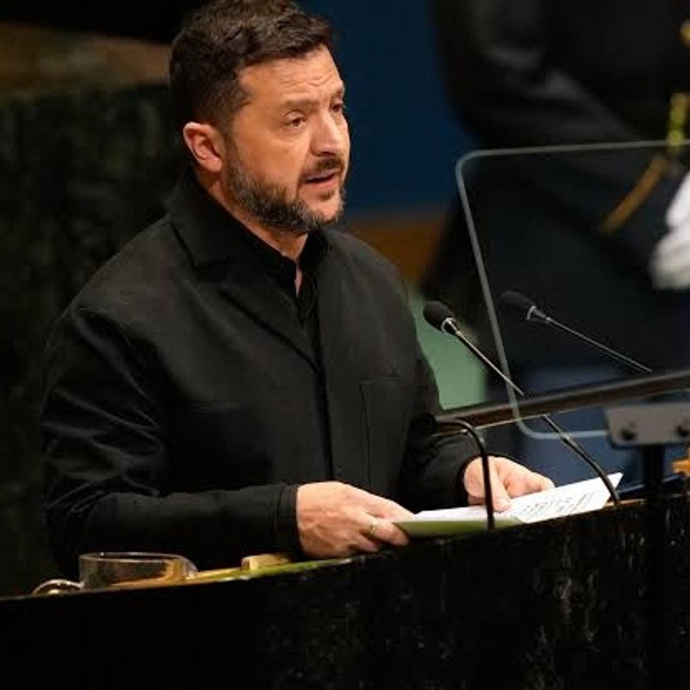 Zelenskyy targets Russia’s finances in UN speech
