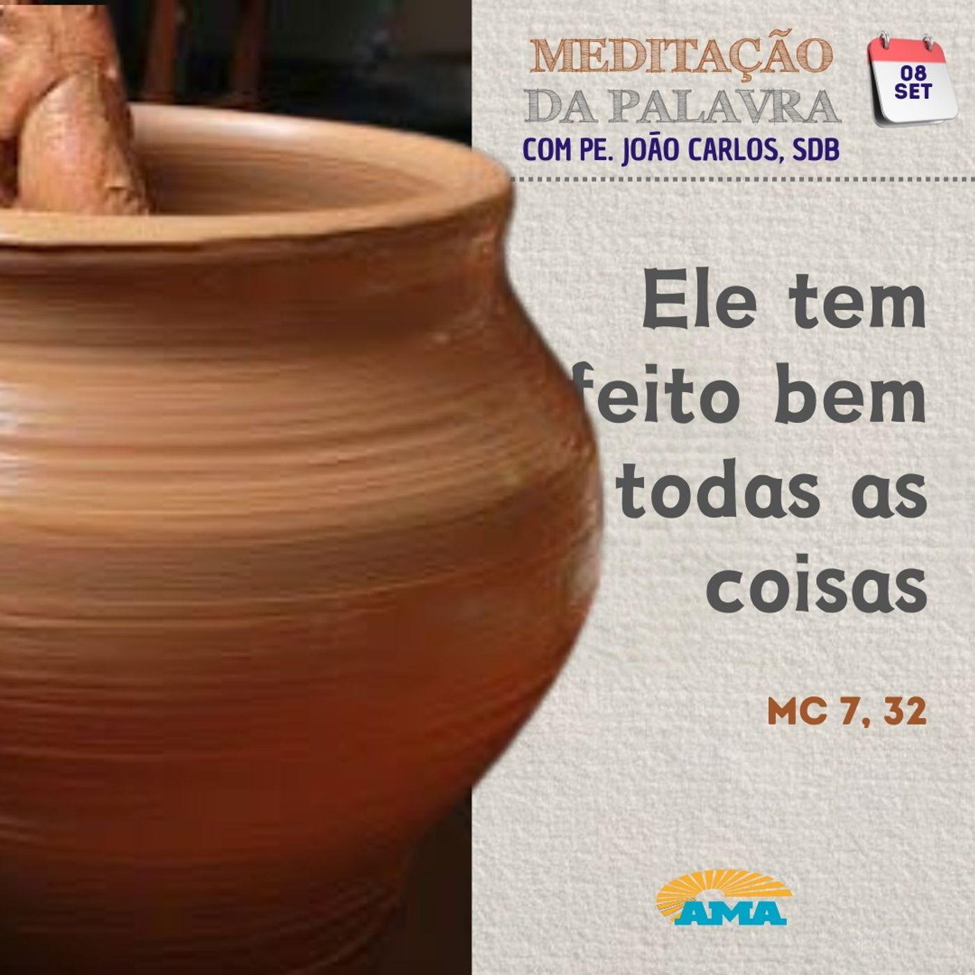 08 de setembro de 2024 - Meditação da Palavra do Senhor