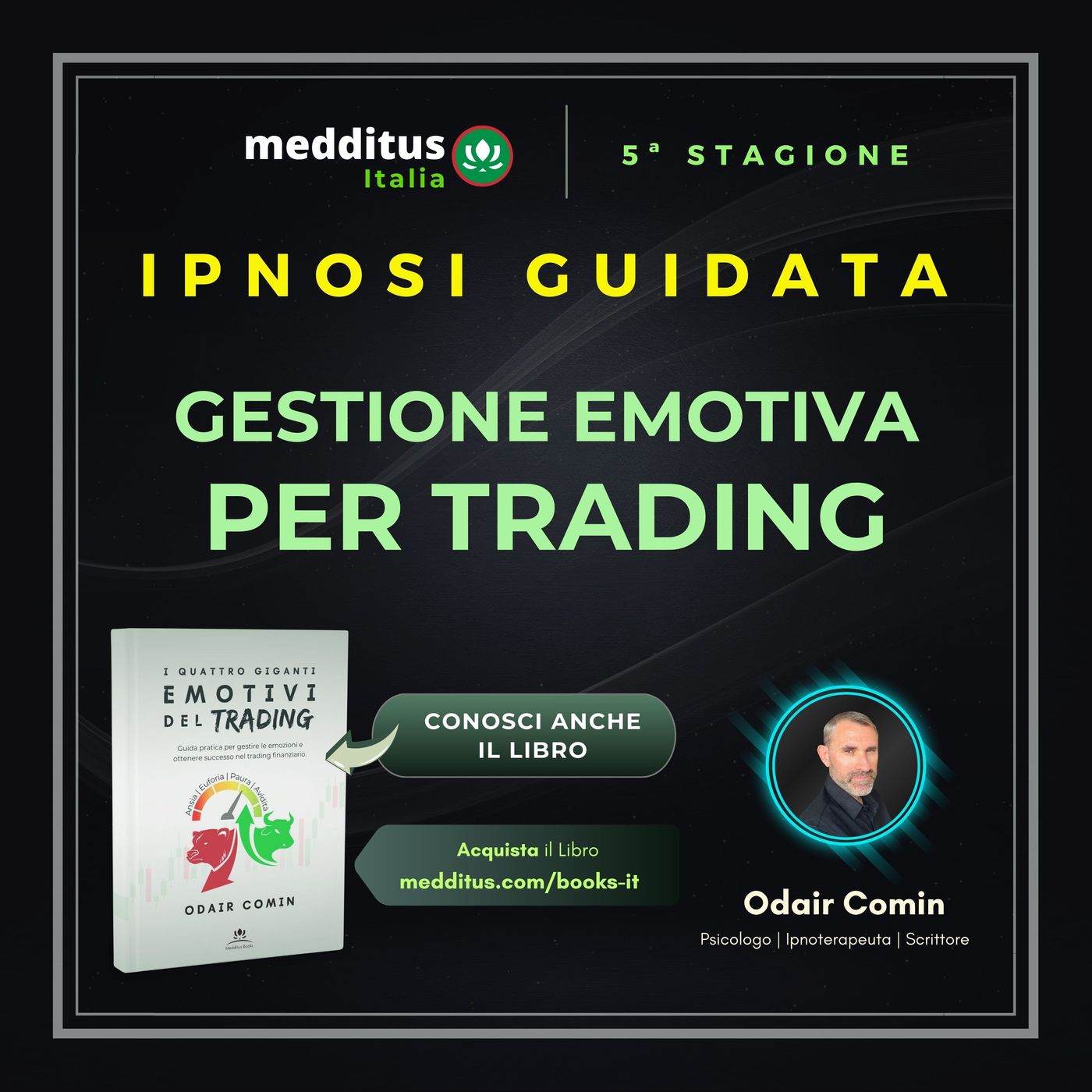 114 | Ipnosi per la Gestione Emotiva per Trading | Odair Comin