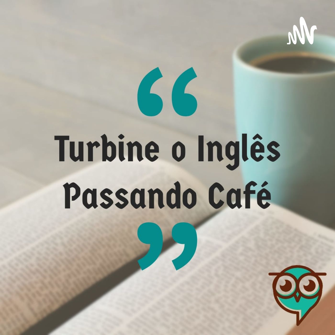 Turbine o Inglês Passando Café