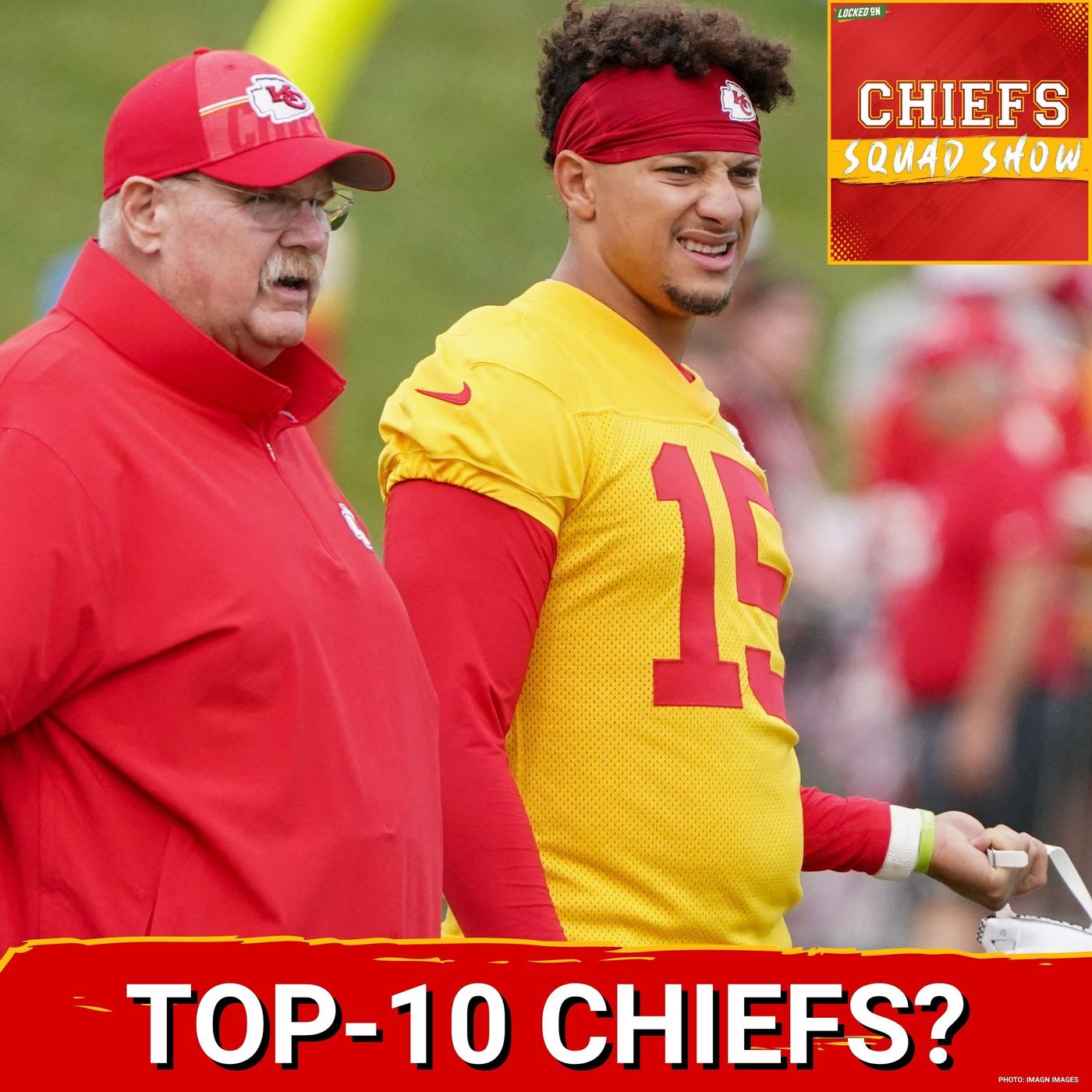 CHIEFS SQUAD SHOW: EXPLODES Over TEN BEST Kansas City Chiefs EVER! Is Mahomes Already NUMBER ONE?! episode artwork