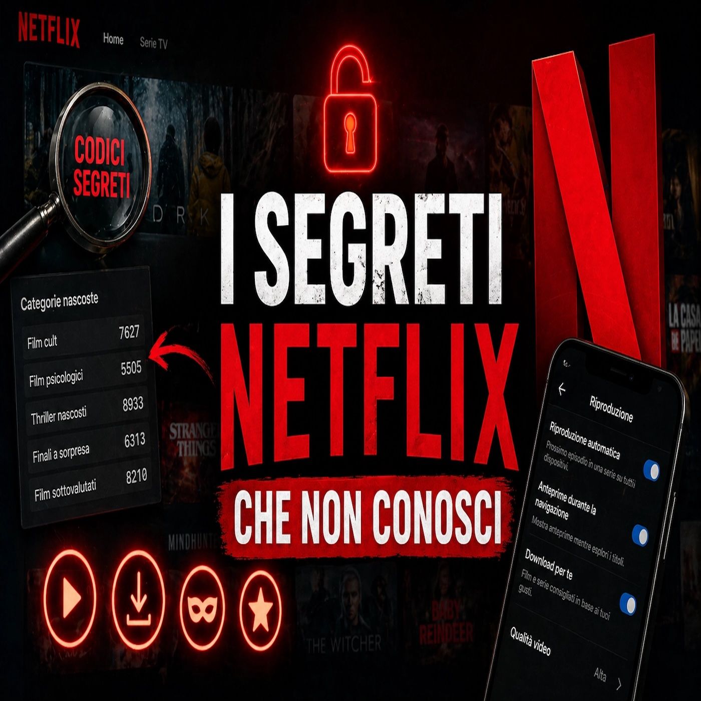 I segreti Netflix che non conosci- 4 trucchi per usarlo al massimo