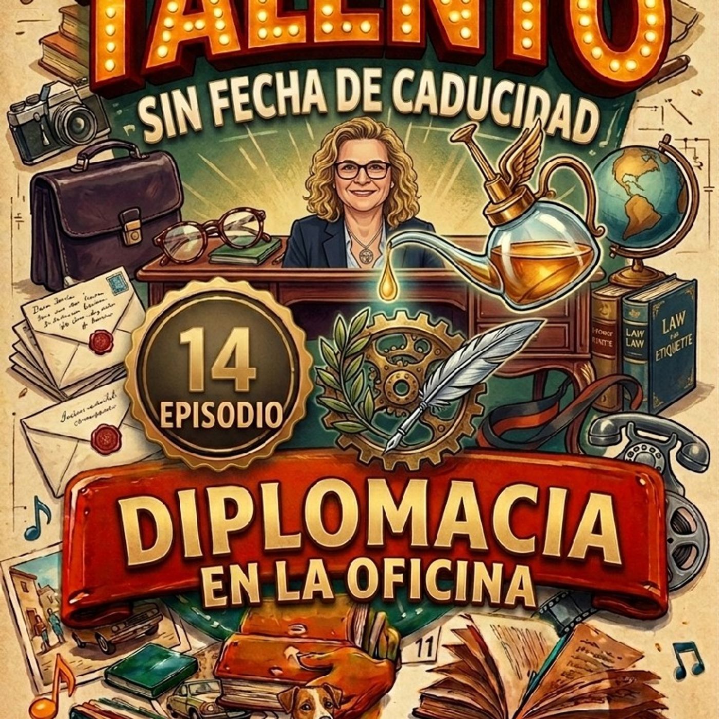 14.1. Diplomacia en la Oficina: El aceite del engranaje. Intro: El factor humano. episode artwork