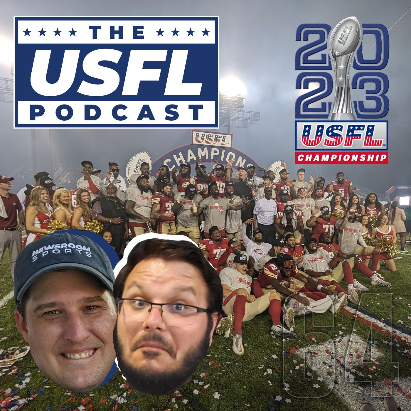 A Look Back at the 2023 USFL Championship | USFL Podcast #64 episode artwork