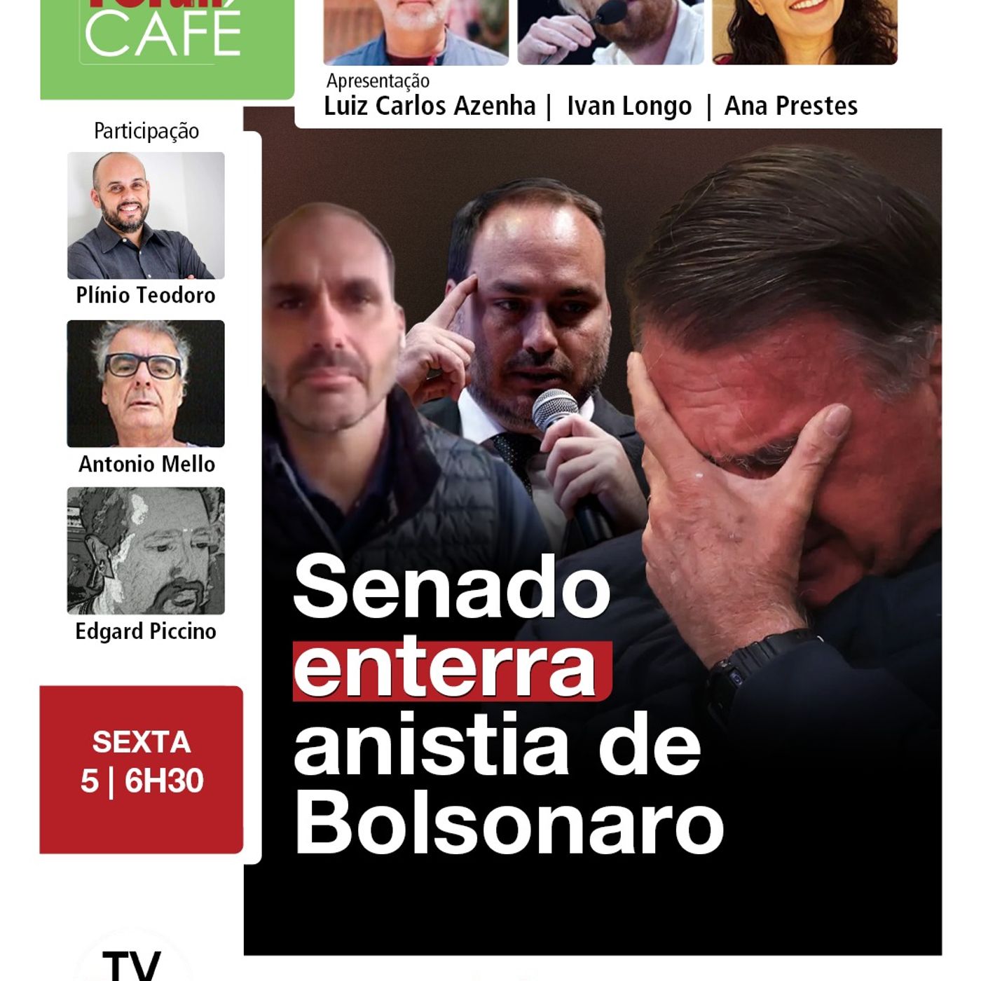 Presidente da CCJ do Senado diz que Bozo não terá perdão | 05.09.25