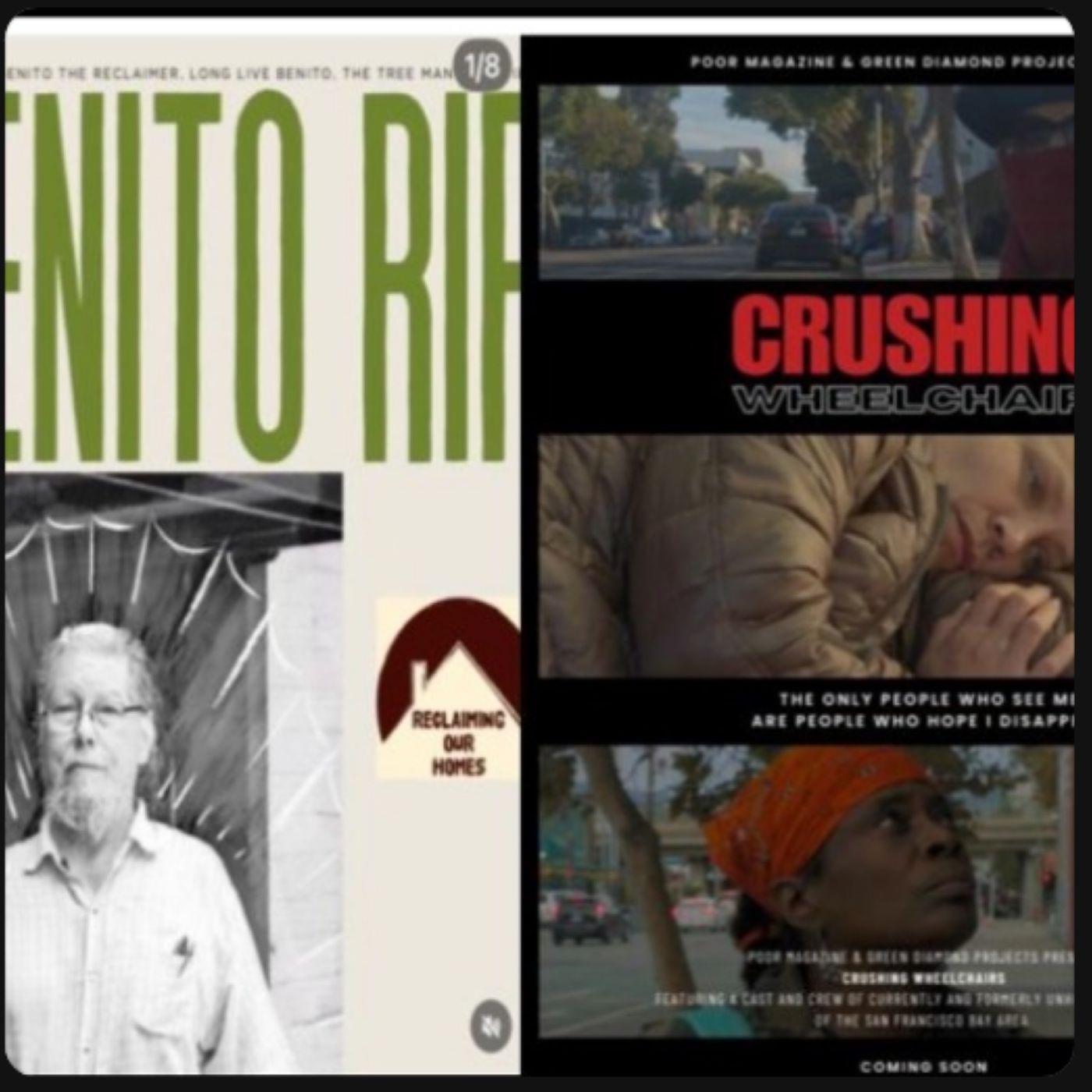 Po PeoplesRadio Benito presente /Crushing Wheelchairs Cast episode artwork